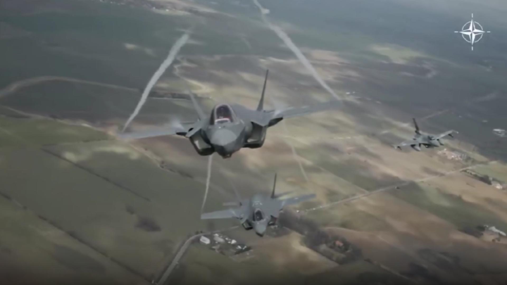 Cel mai mare exercițiu aerian NATO: antrenamente intense bazate pe scenarii reale, de pe front