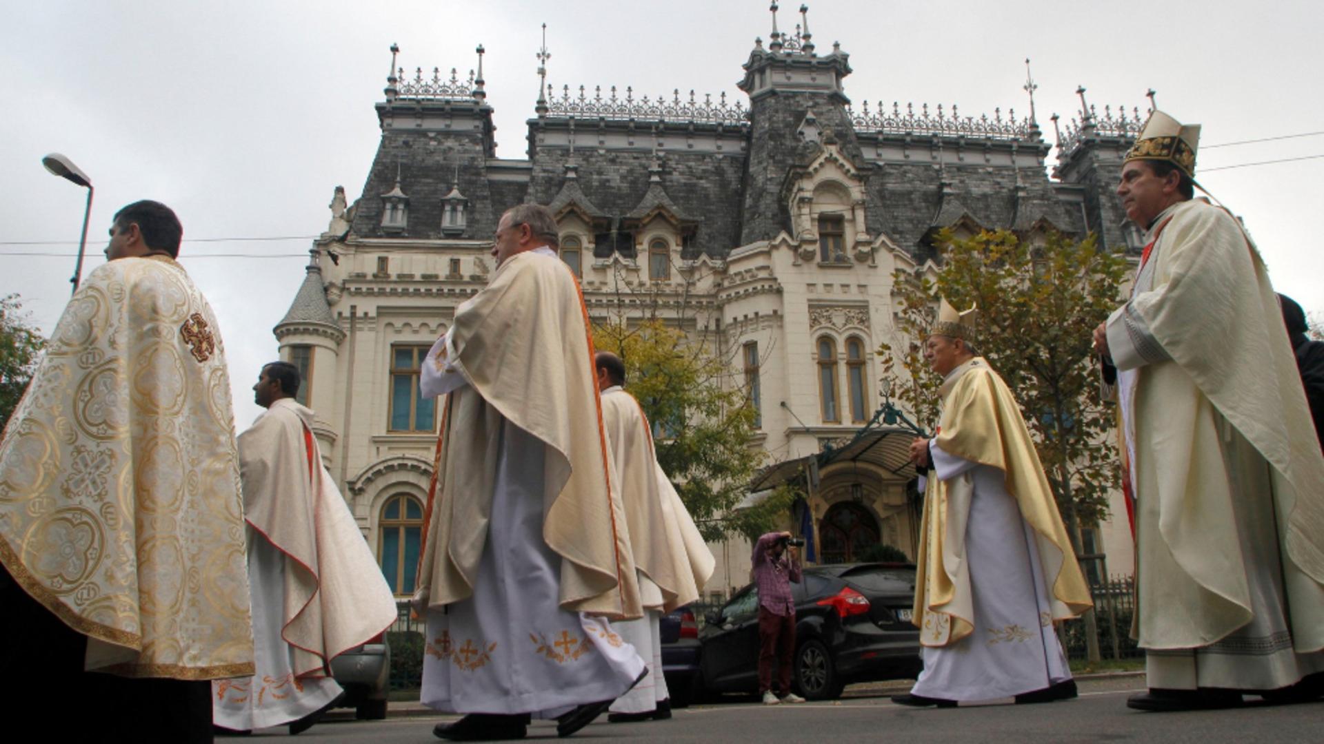 Preocesiune religioasă în centrul Capitalei. Foto/Profimedia