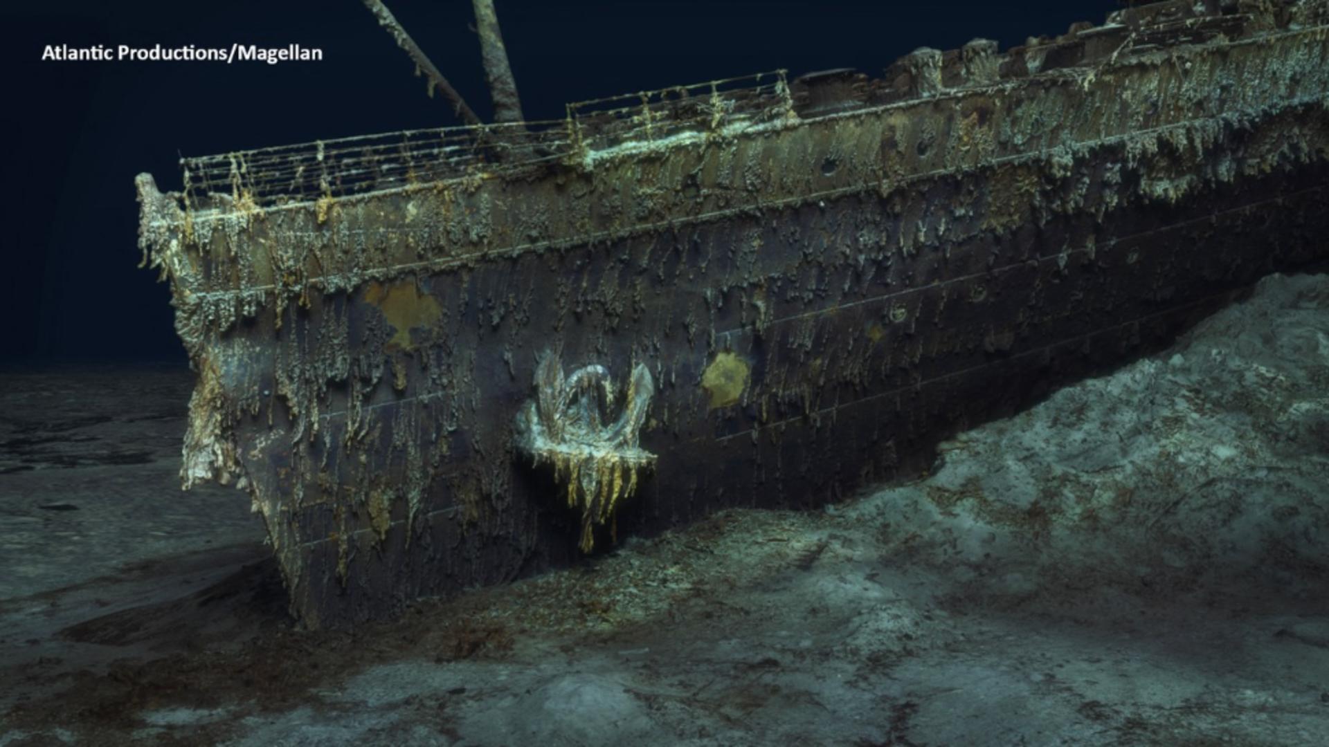 Epava Titanicului, fotoscan mai 2023 (Profimedia)