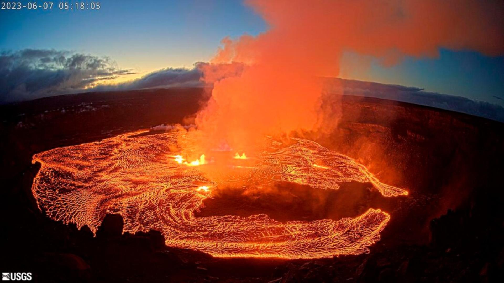 Erupție vulcan Kilauea din Hawaii/ Profimedia