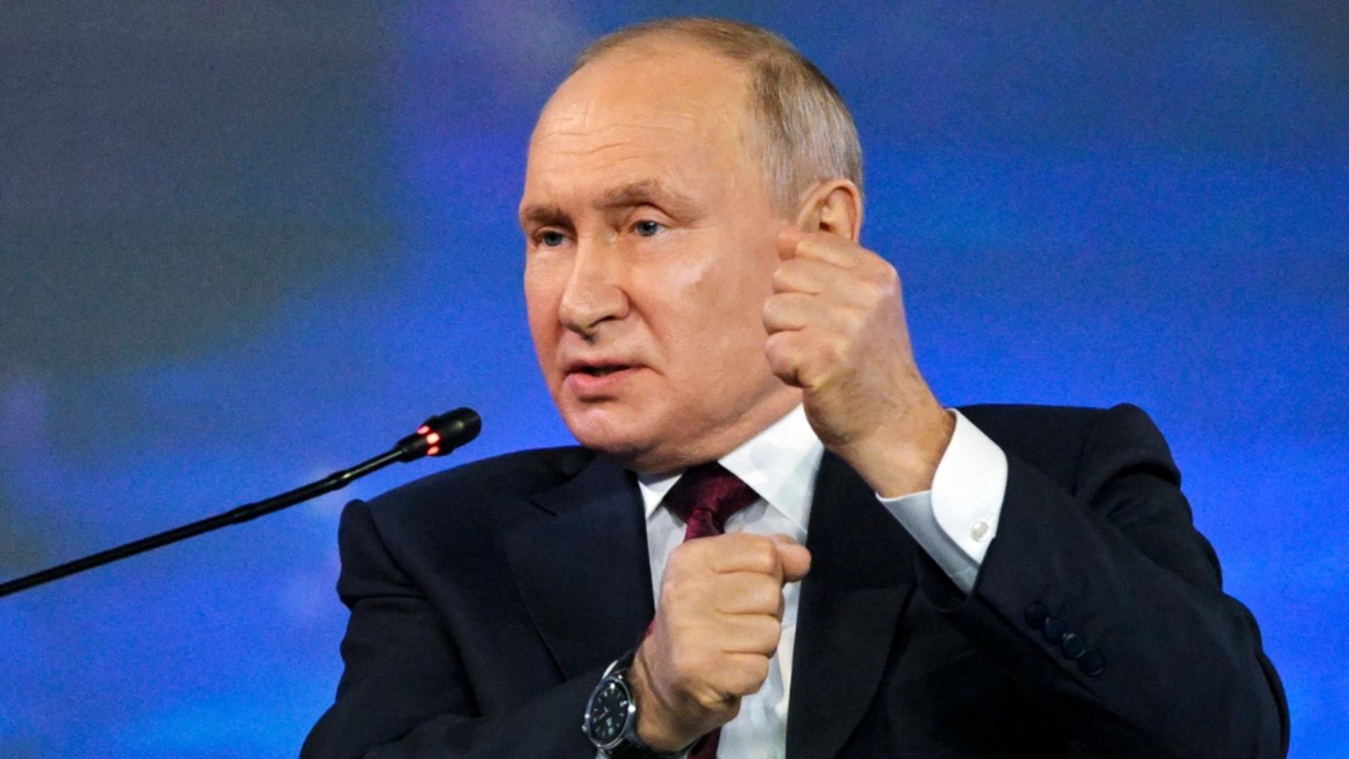 Mesaj obscen adresat de Vladimir Putin țărilor NATO: ”Mereu vor să ne facă să purtăm negocieri privind scăderea arsenalului nuclear. Să-i …!”