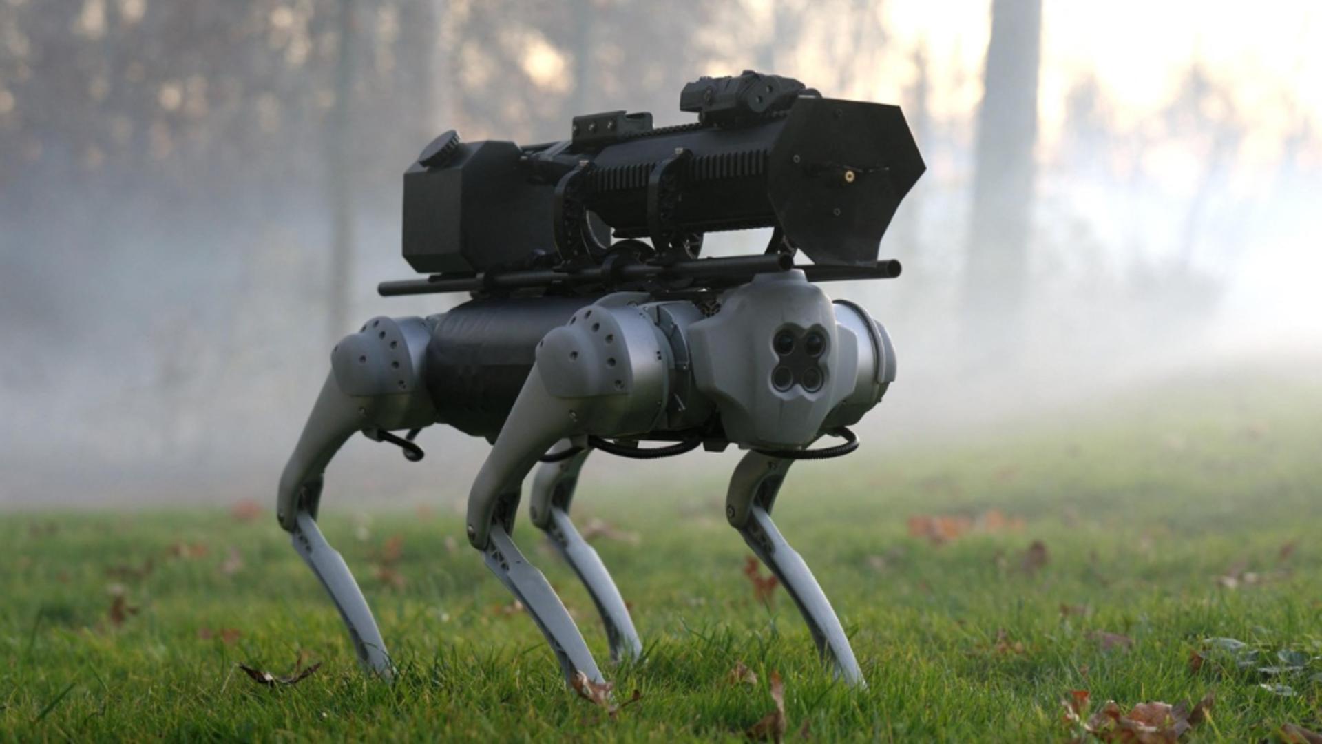 Thermonator, câinele -robot care aruncă flăcări. Foto: Profimedia