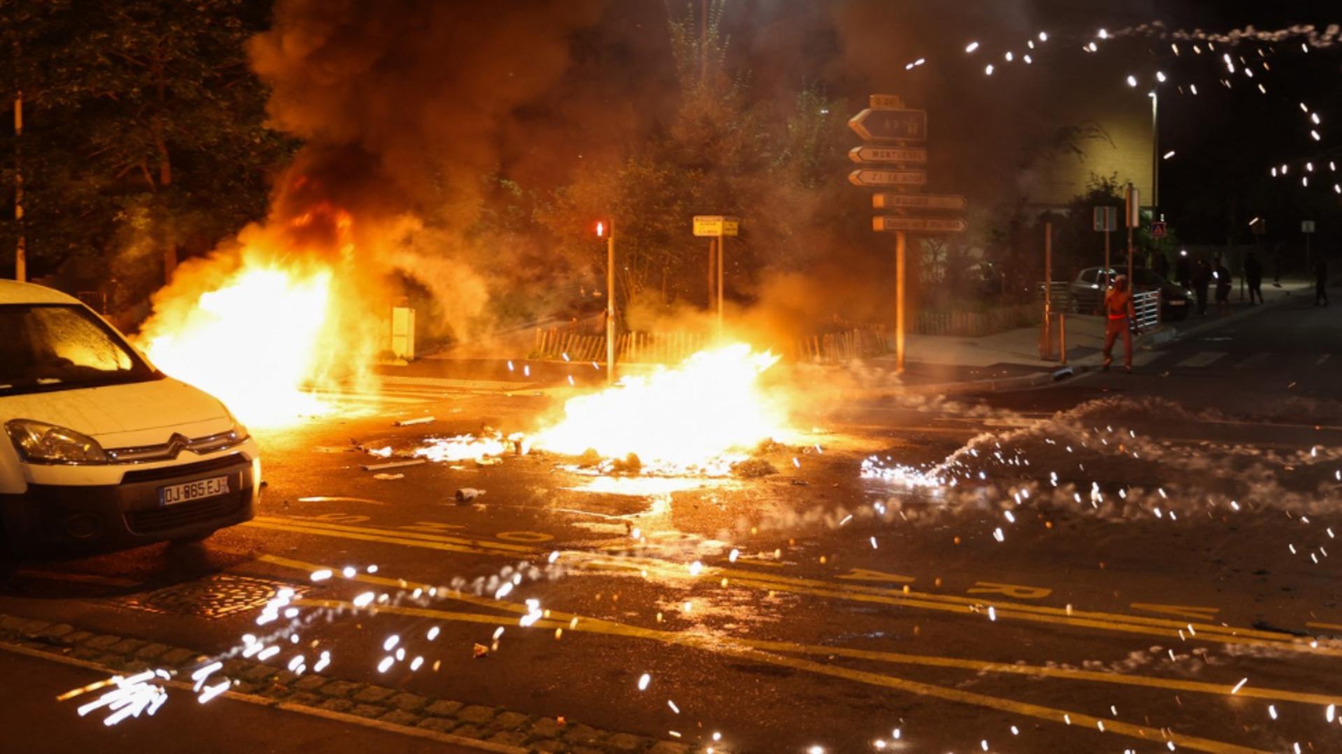 Violențe Franța Foto: Profi Media