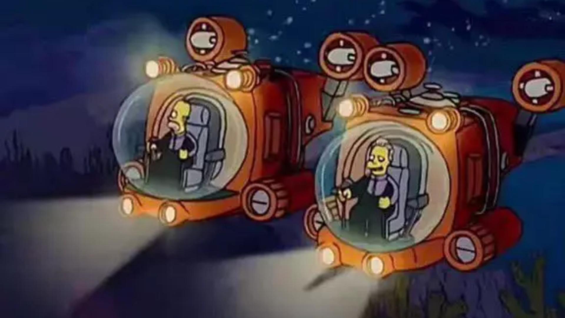 Conspiraționiștii jubilează: The Simpsons a prezis scufundarea submarinului de la OceanGate într-un episod din 2006 