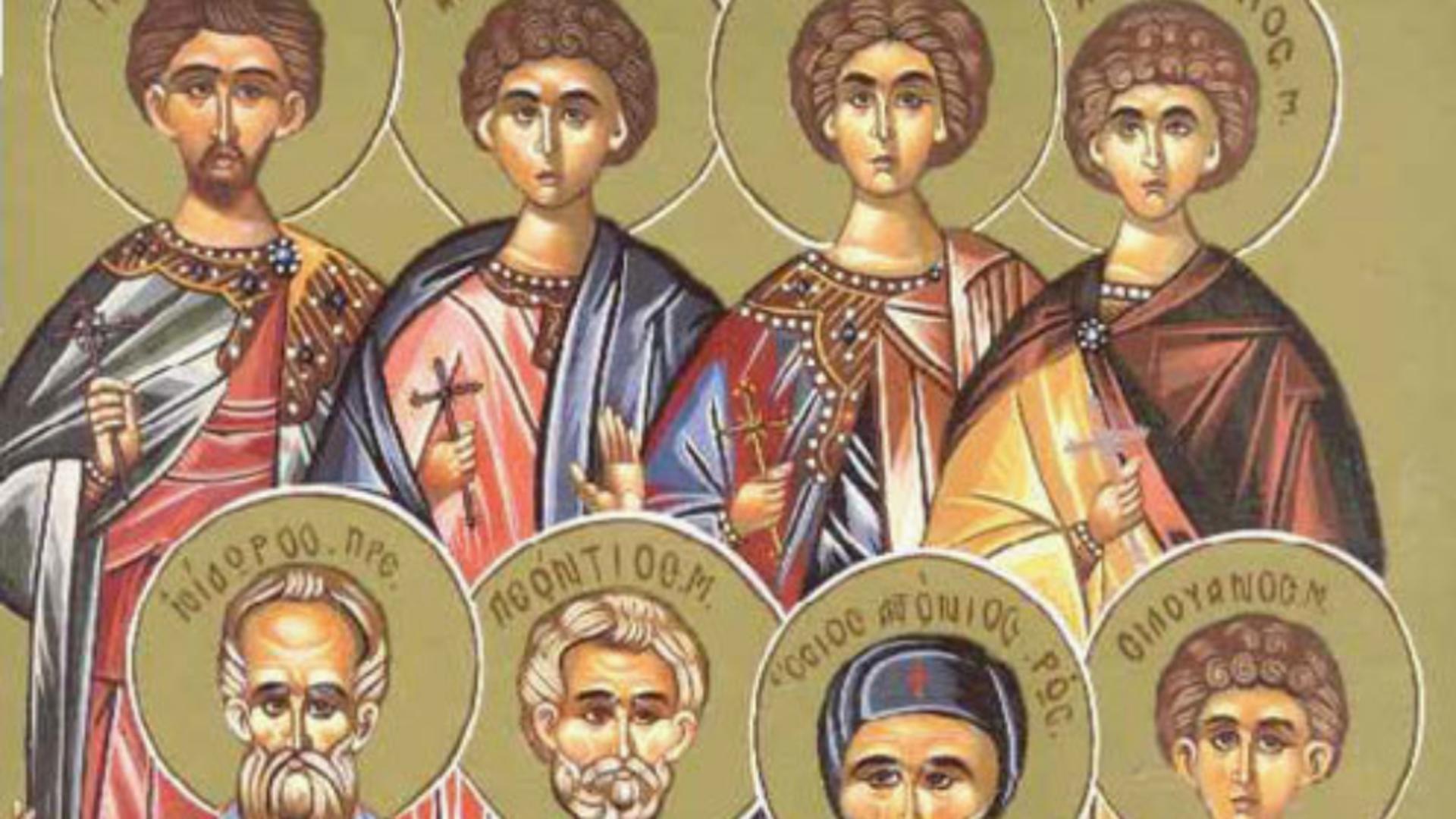 Sfintii 45 de Mucenici din Nicopolea Armeniei/ Captura foto