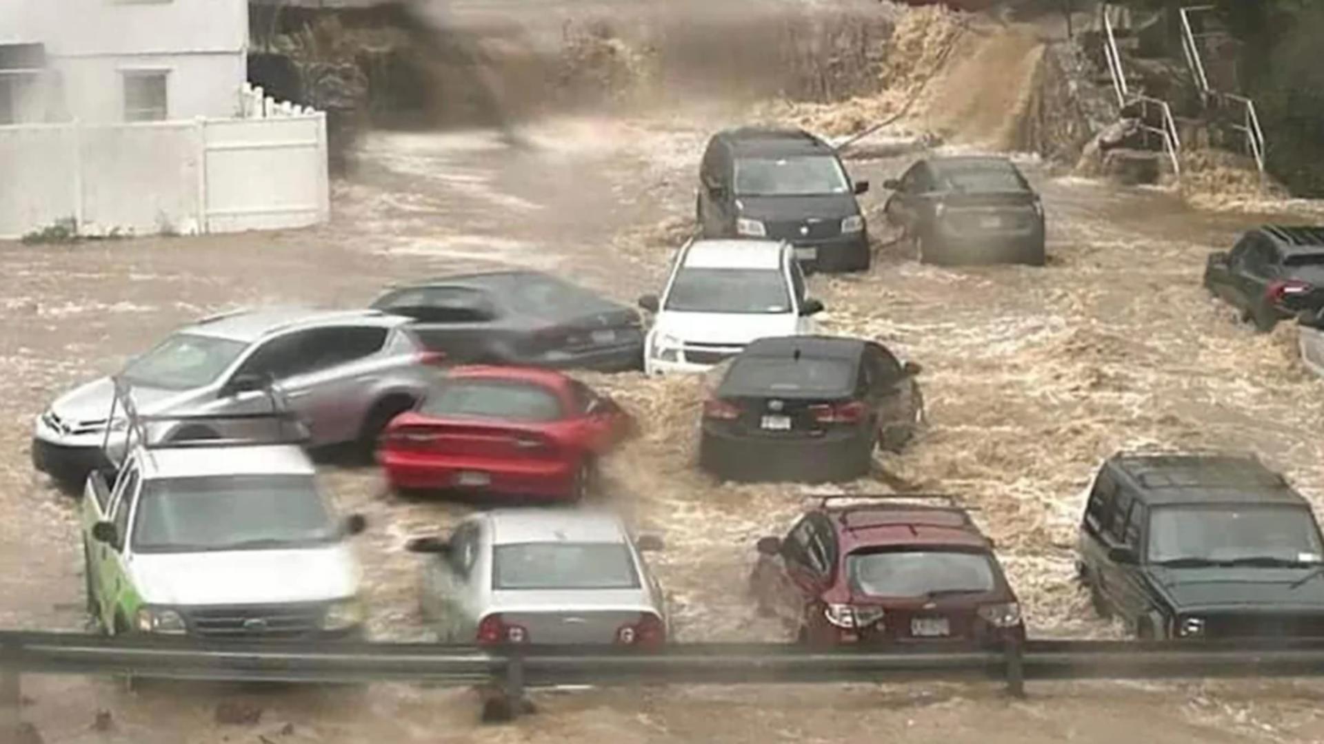 POTOP în America: Stare de urgență în New York după ploi masive – Poduri luate de ape, străzi inundate și primele victime
