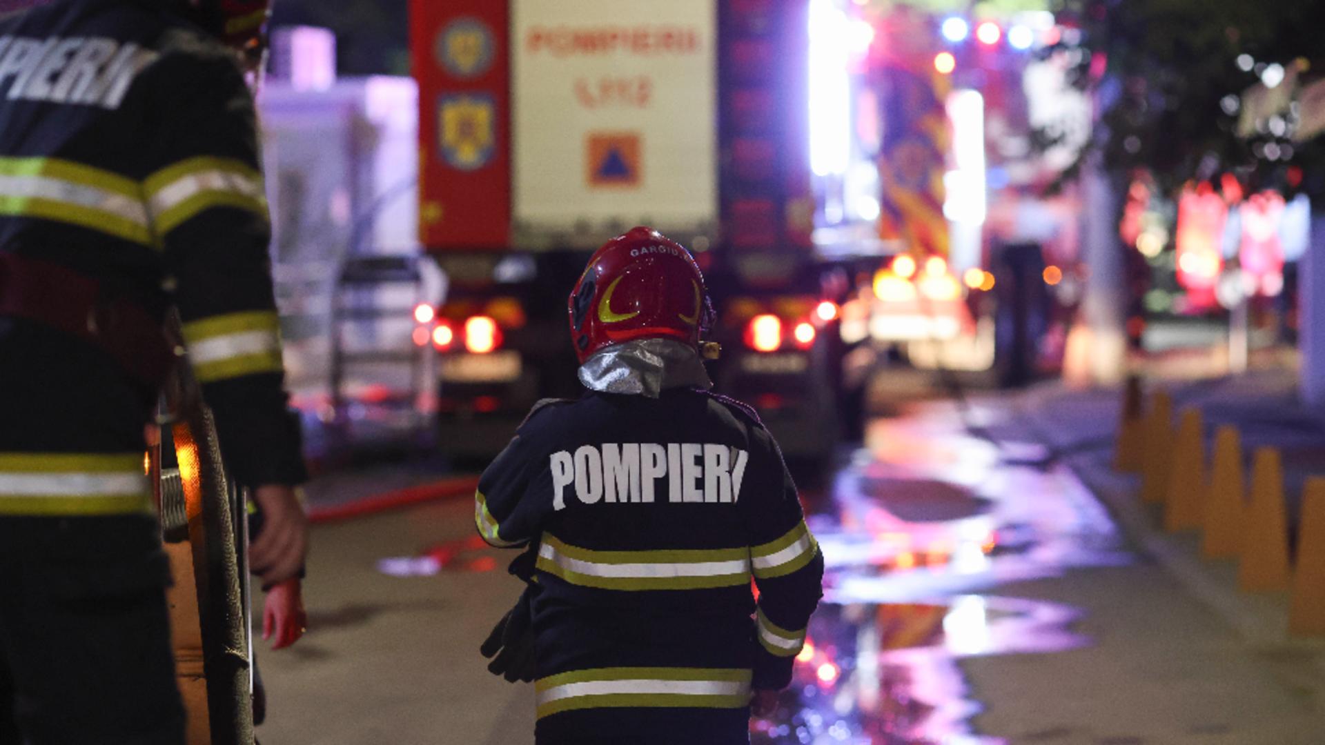 Incendiu la Spitalul „Nicolae Robănescu”, din Capitală / Foto: Inquam Photos