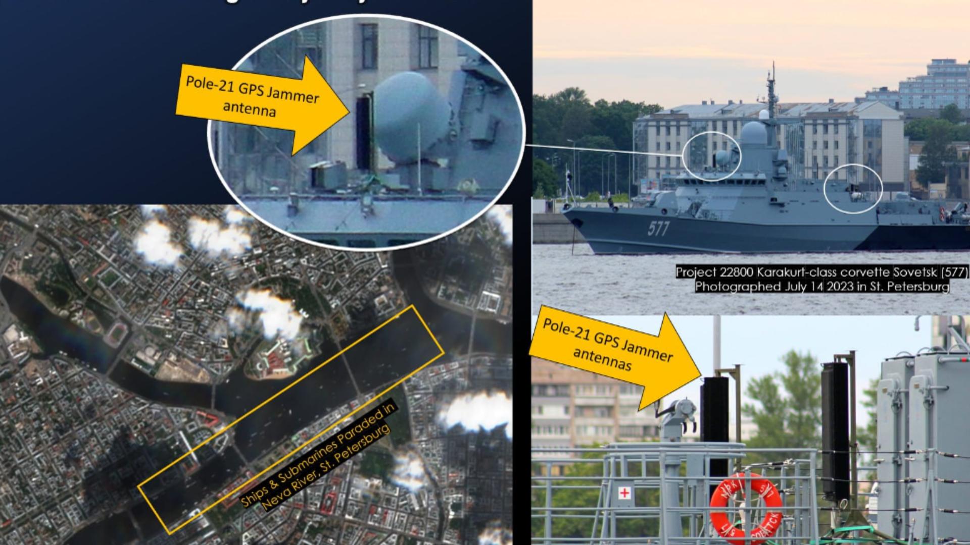 Măsuri draconice luate de ruși pentru parada de Ziua Marinei de la Sankt Petersburg. Foto: Naval News