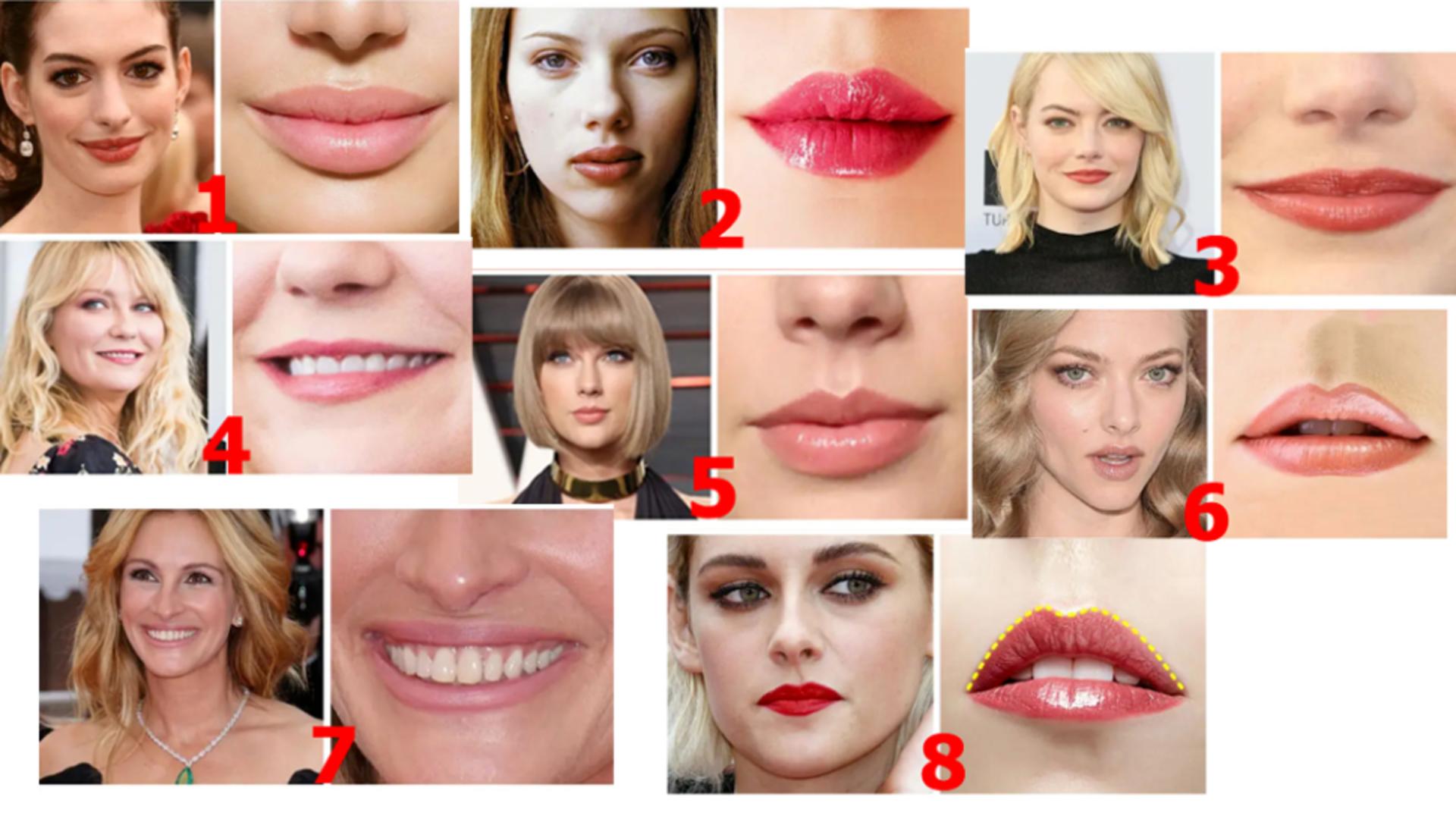 Forma buzelor poate oferă indicii despre trăsăturile de personalitate 