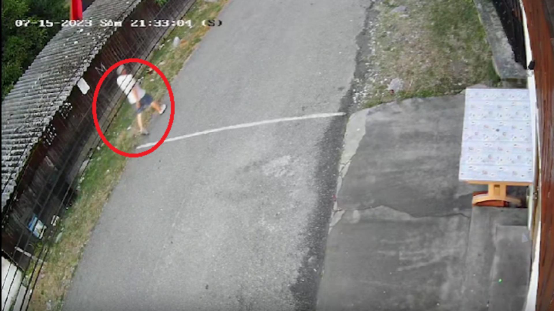 Primele imagini cu pistolarul din Gorj care și-a împușcat rivalul în dragoste /Captură video