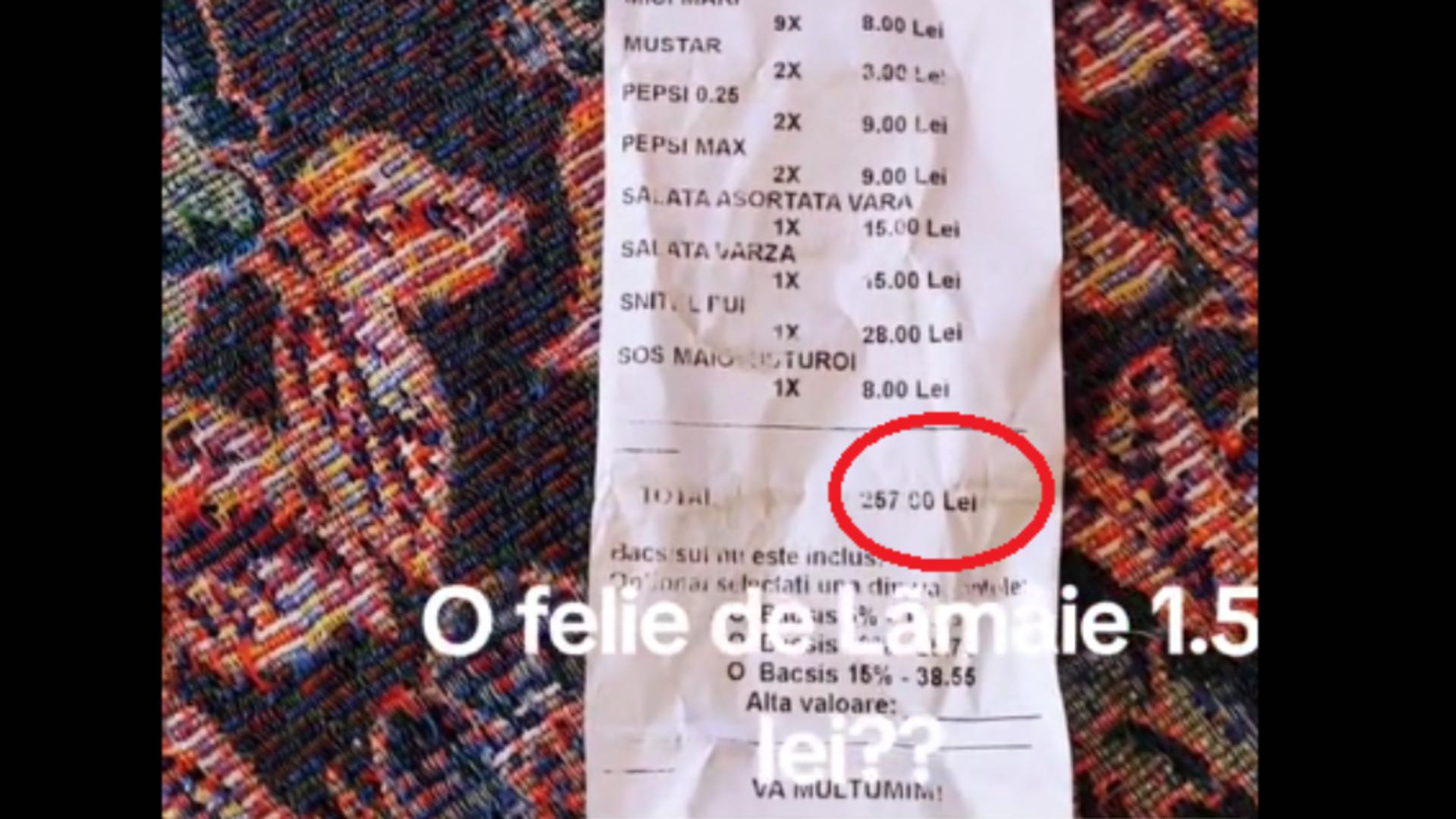 Turist, șocat de prețurile de pe litoral. Cât a plătit pentru o felie de lămâie la o terasă din Costinești: “Rușine, România!” – VIDEO