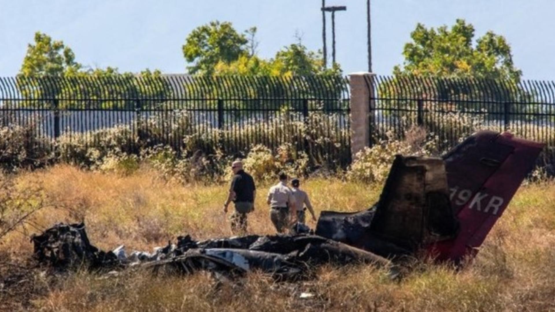Avion prăbușit în Statele Unite
