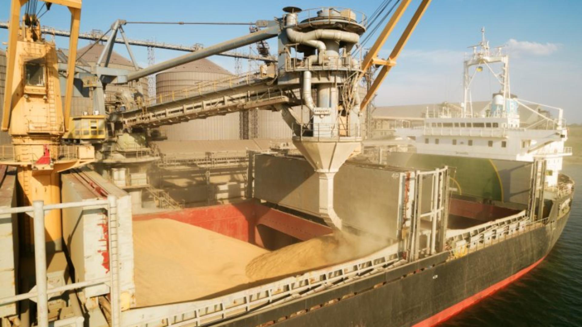 Ucraina apasă pedala exporturilor de cereale