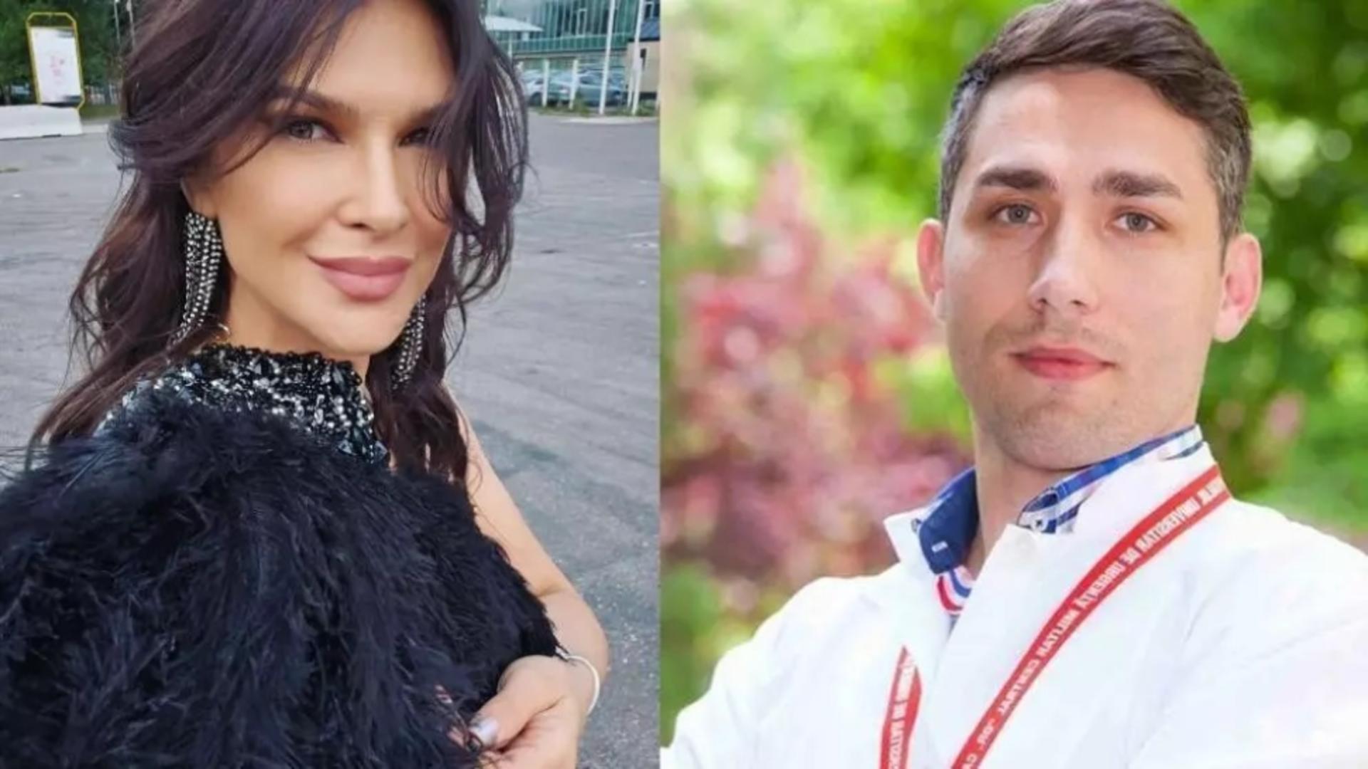 Moica Bîrlădeanu și Valeriu Gheorghiță formează un cuplu. Foto: Colaj Facebook