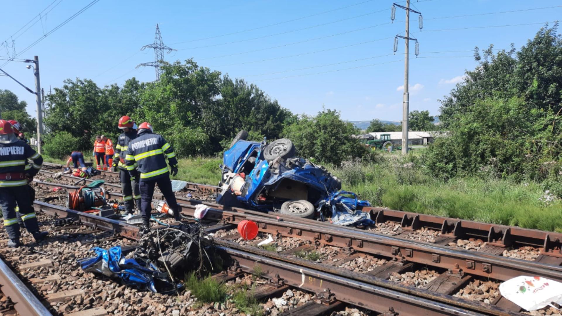 Accident teribil / Foto: ISU Bacău