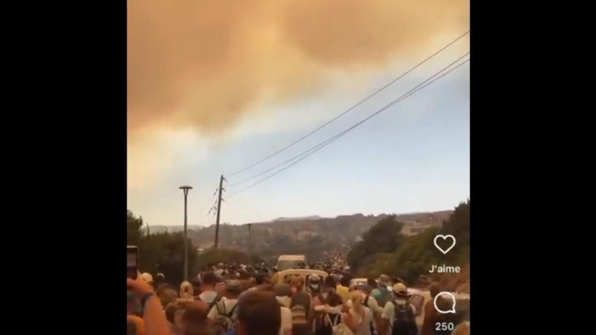 Incendii in Rodos