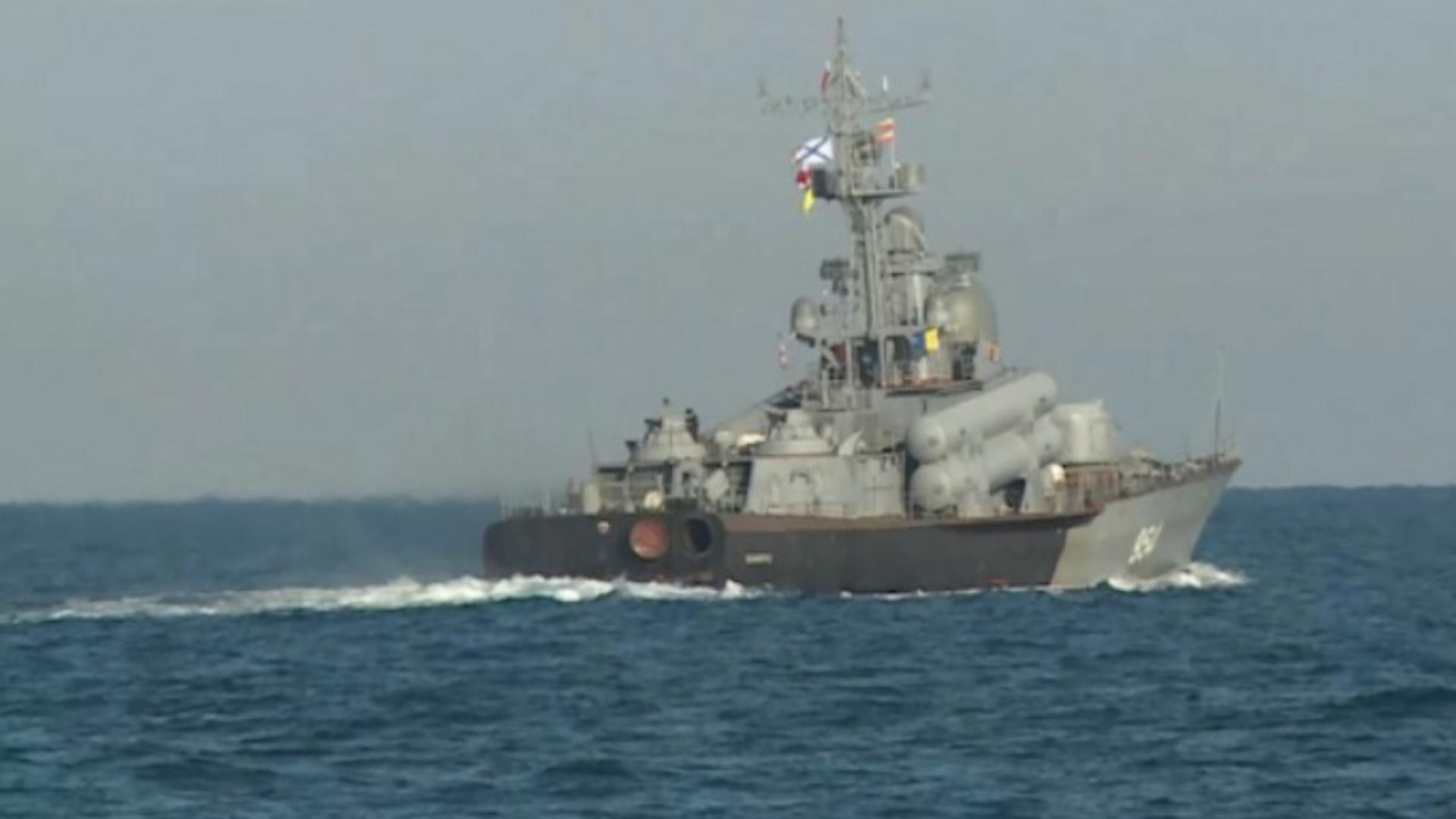 Rusia ar fi efectuat un exercițiu cu tiruri reale în Marea Neagră – O “navă inamică” a fost distrusă cu rachete
