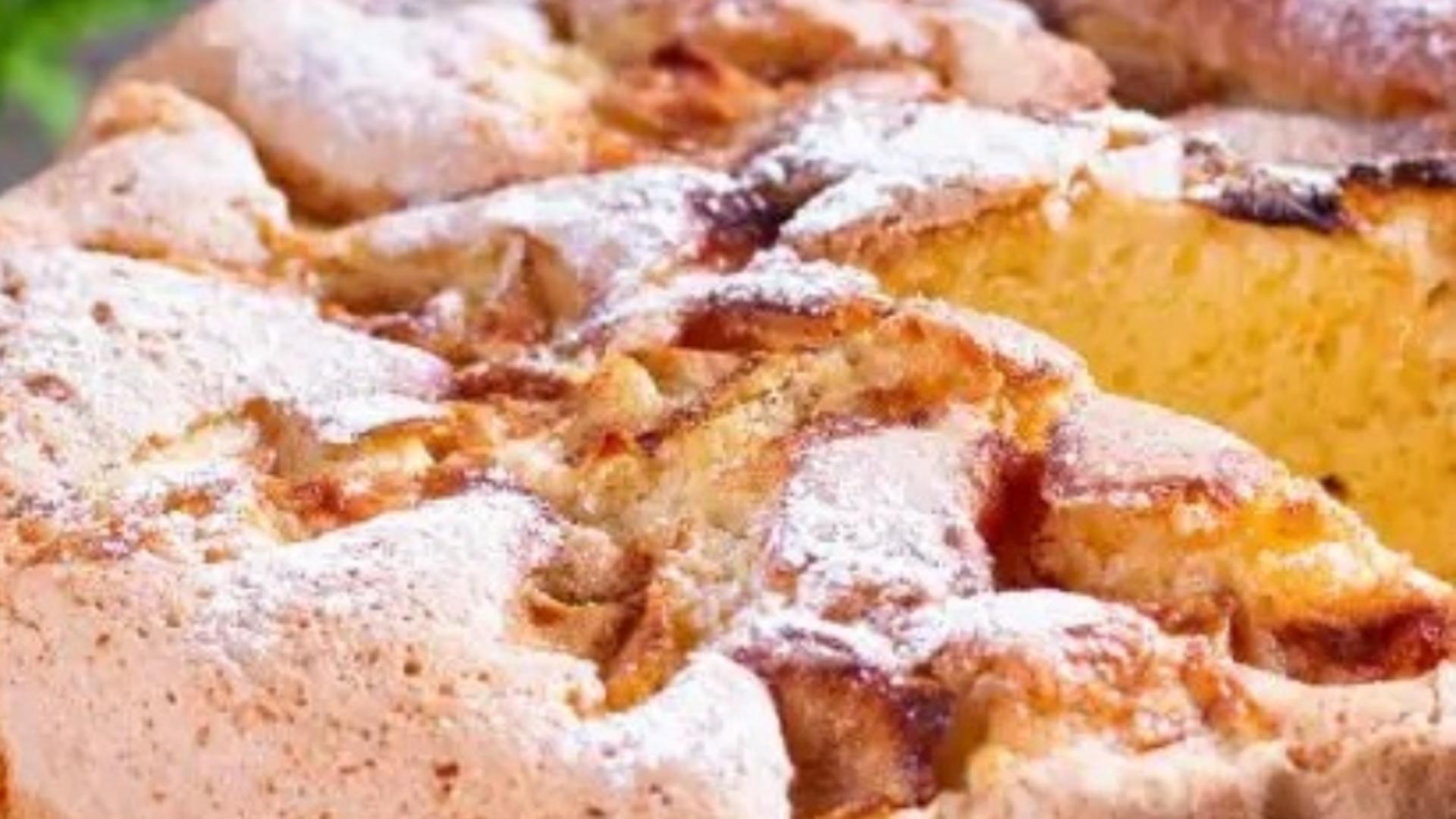Pandișpan cu mere: Desertul cel mai delicios pe timp de vară – Trucul pe care-l știu cofetarii