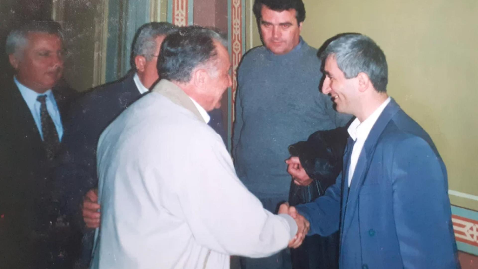 Ion Iliescu și Petre Stăncioi (2001, FB Ovidiu Pârâianu)
