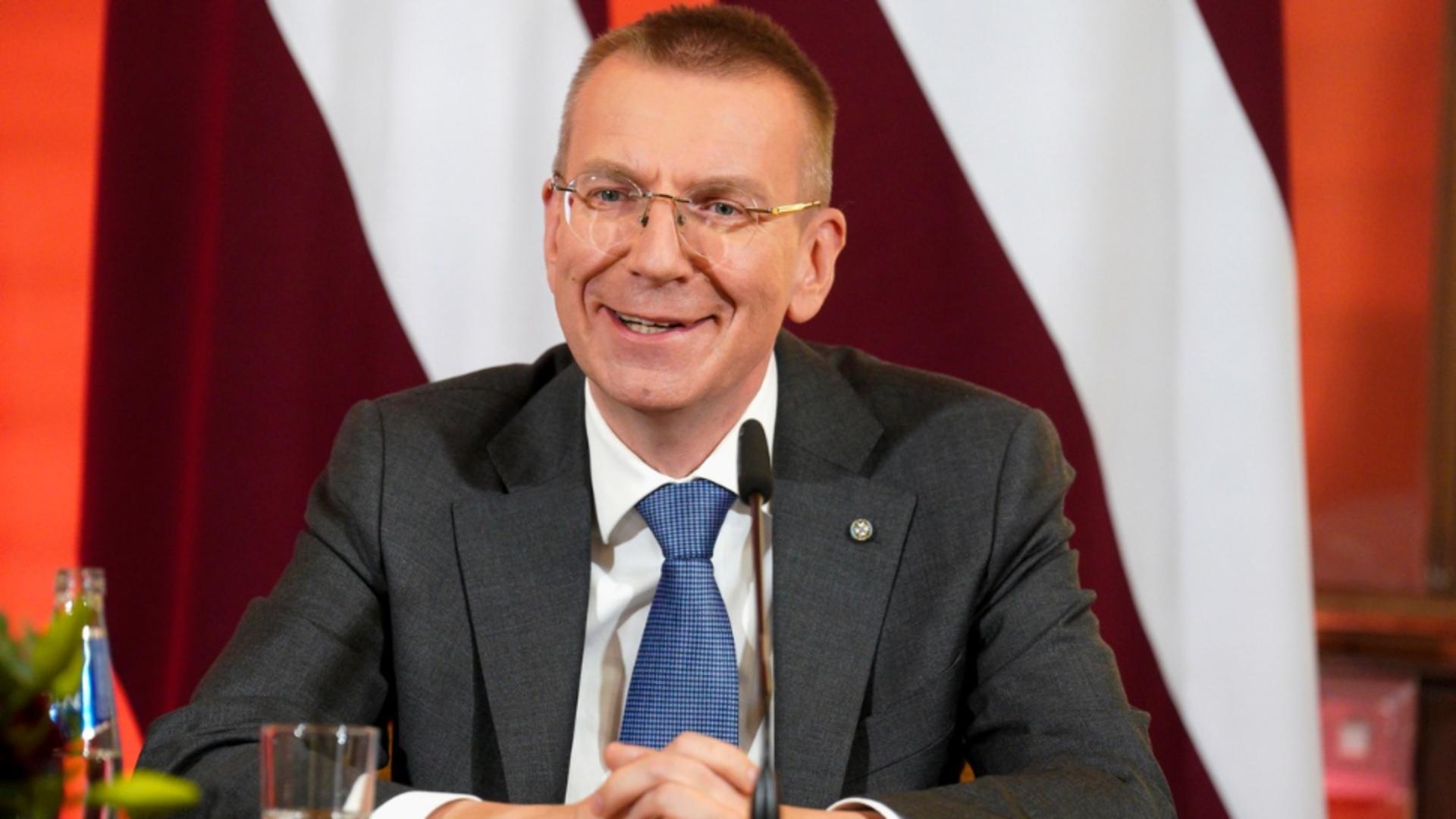 Edgars Rinkevics este noul președinte al Letoniei și primul președinte homosexual din UE. Foto: Profimedia