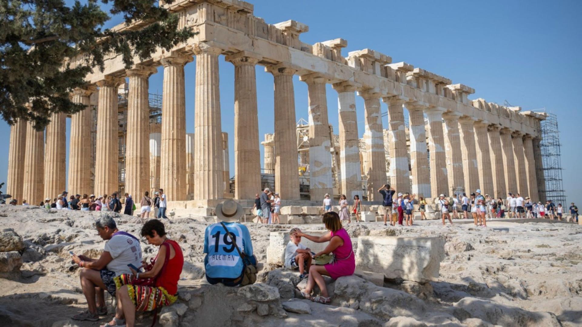 17.000 de turiști vizitează zilnic Acropola (Profimedia)