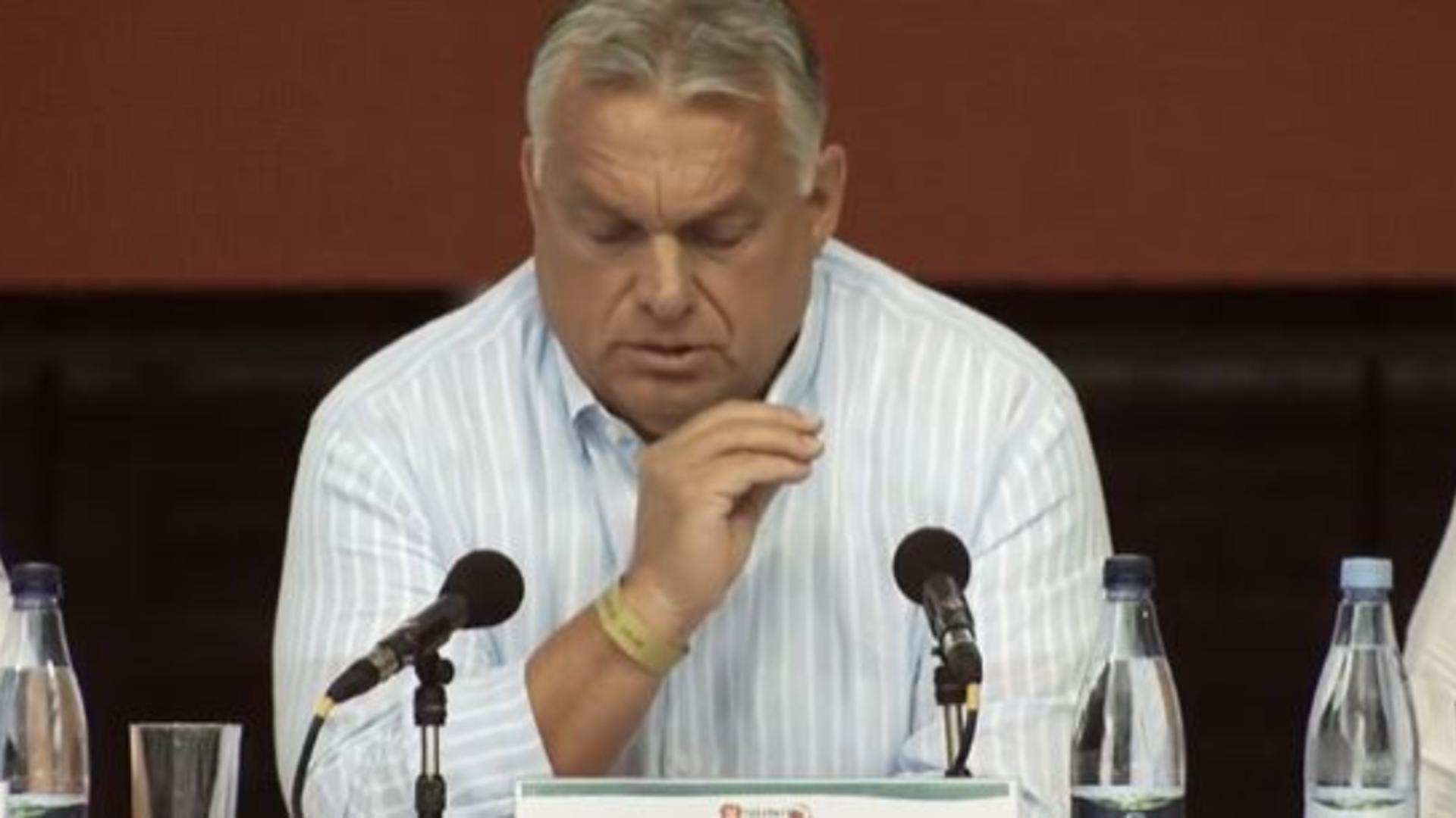 Viktor Orban, la Tușnad: “Anul acesta, MAE din România mi-a zis ce am voie să vorbesc, ce nu am voie și trebuie să evit”