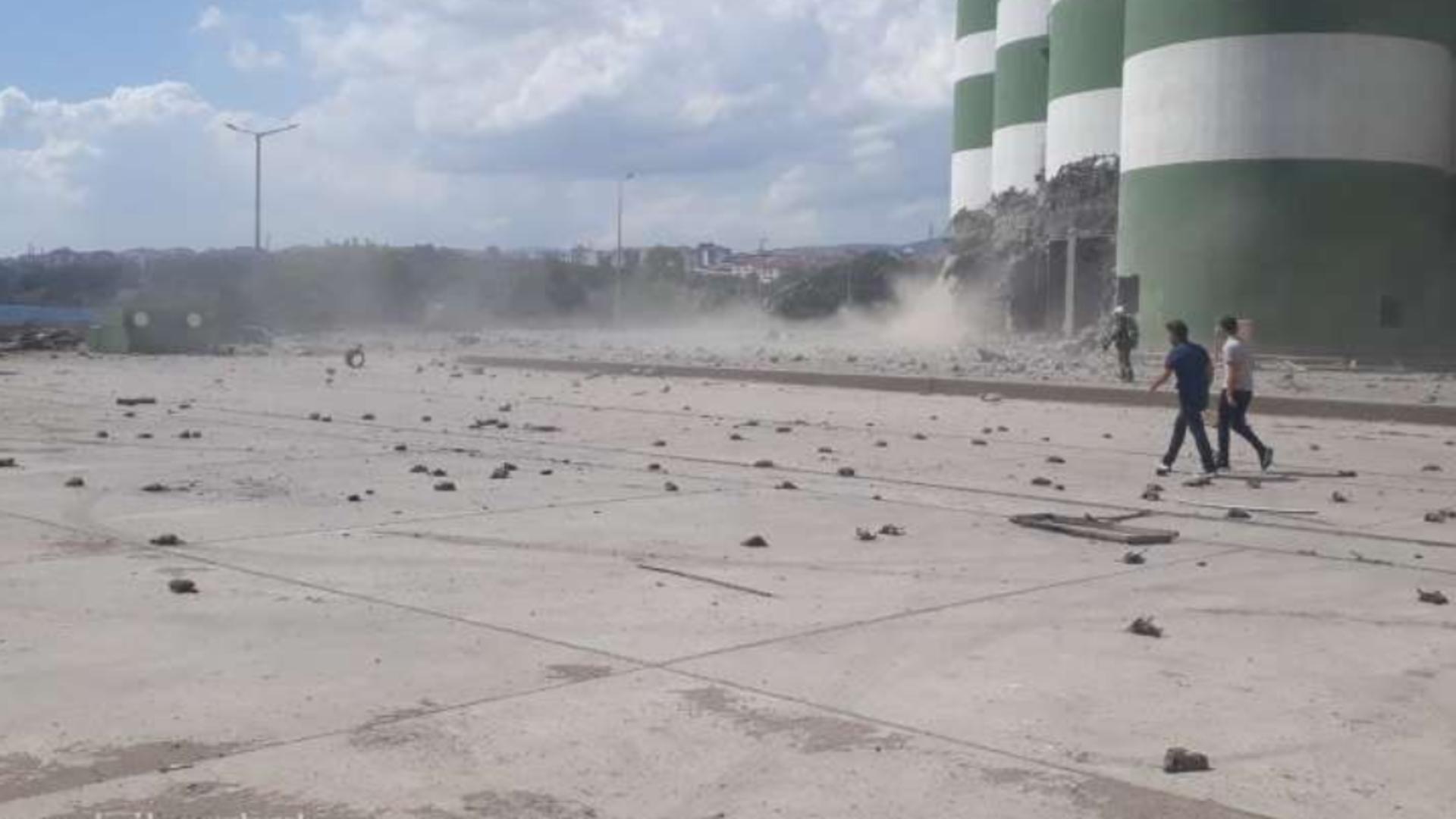 Explozie uriașă în Turcia, la un depozit de cereale – Cel puțin zece persoane au fost rănite