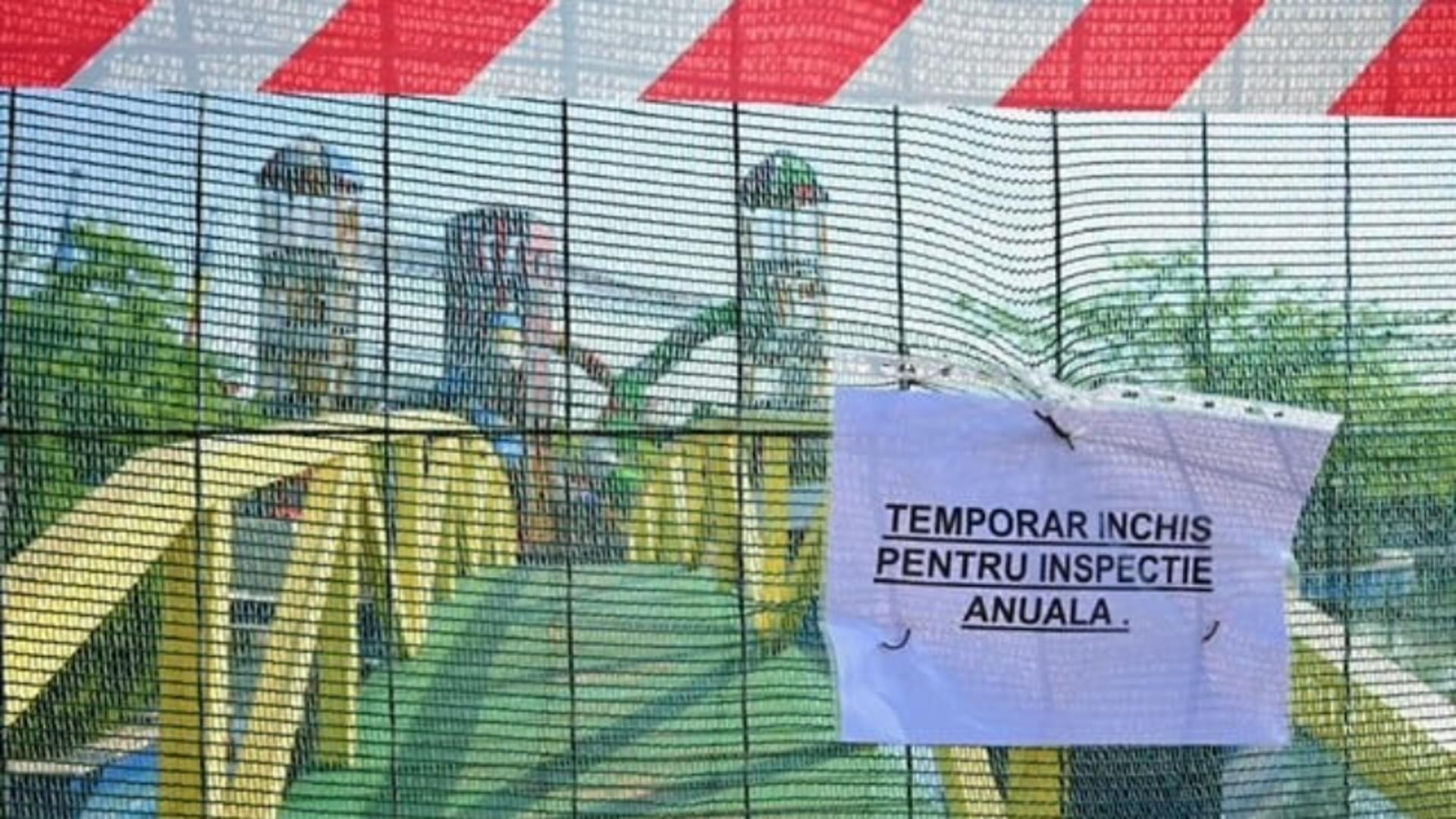 Locurile de joacă vandalizate din Sectorul 4, închise temporar pentru reparaţii şi modernizare