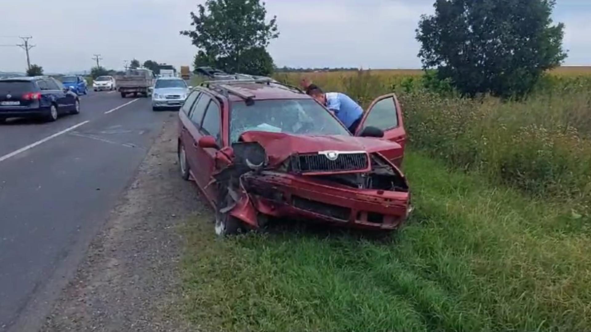 Accident cu 6 victime, pe Șoseaua Morții din județul Buzău