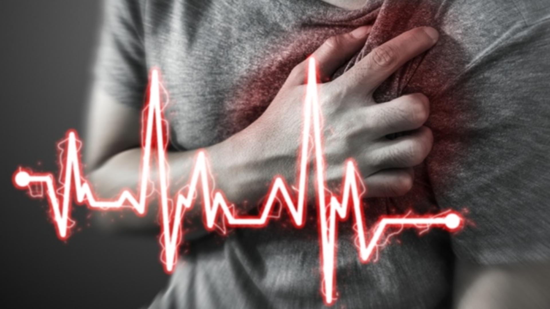 De ce apare „gheara în piept”, cel mai important simptom al infarctului miocardic – 6 semne alarmante