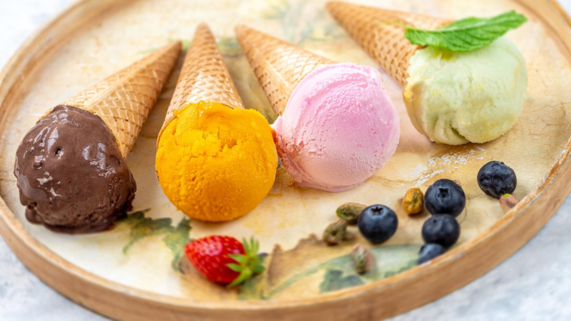 Rețete simple de înghețată dietetică. Foto/Profimedia