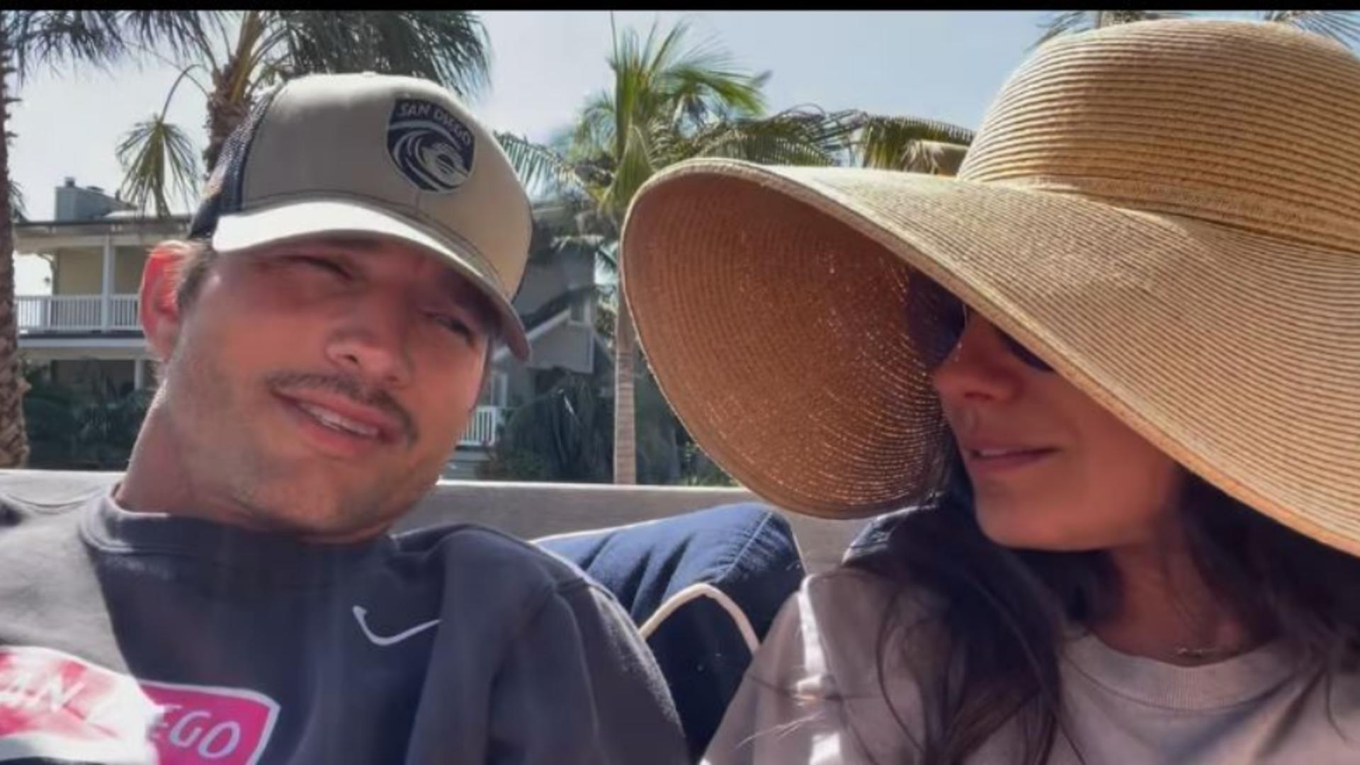 Două vedete de la Hollywood cazează gratuit turiști la vila lor de lux de pe plaja Santa Barbara VIDEO
