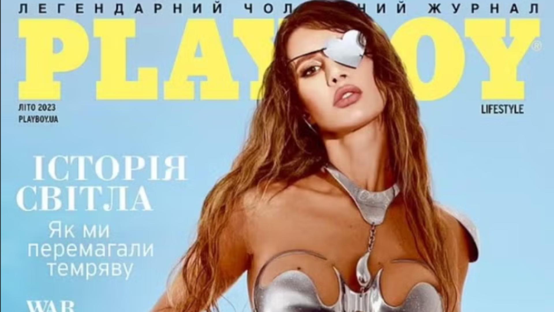 Soția unui politician ucrainean, apariție îndrăzneață în Playboy. Cum are de gând să folosească banii primiți