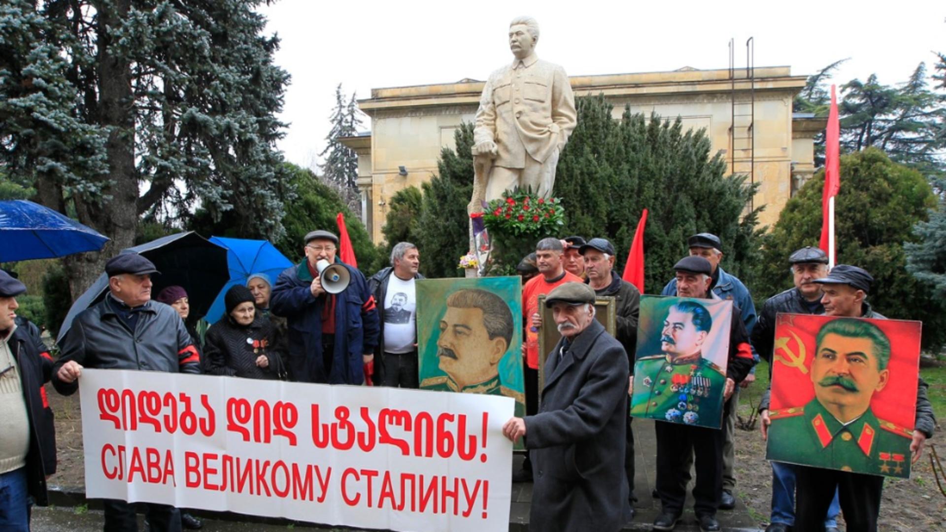 Stalin, comemorat în republica sa natală, Georgia (Profimedia)
