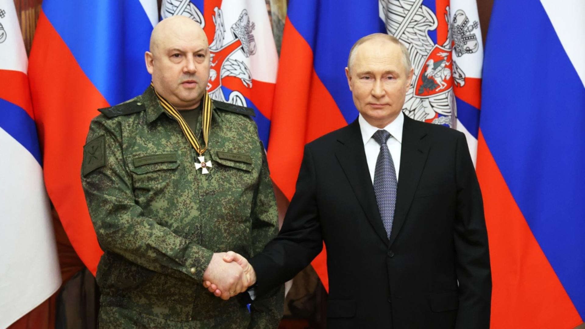 Generalul Serghei Surovikin, unul dintre cei mai brutali comandanți ai lui Putin (Profimedia)