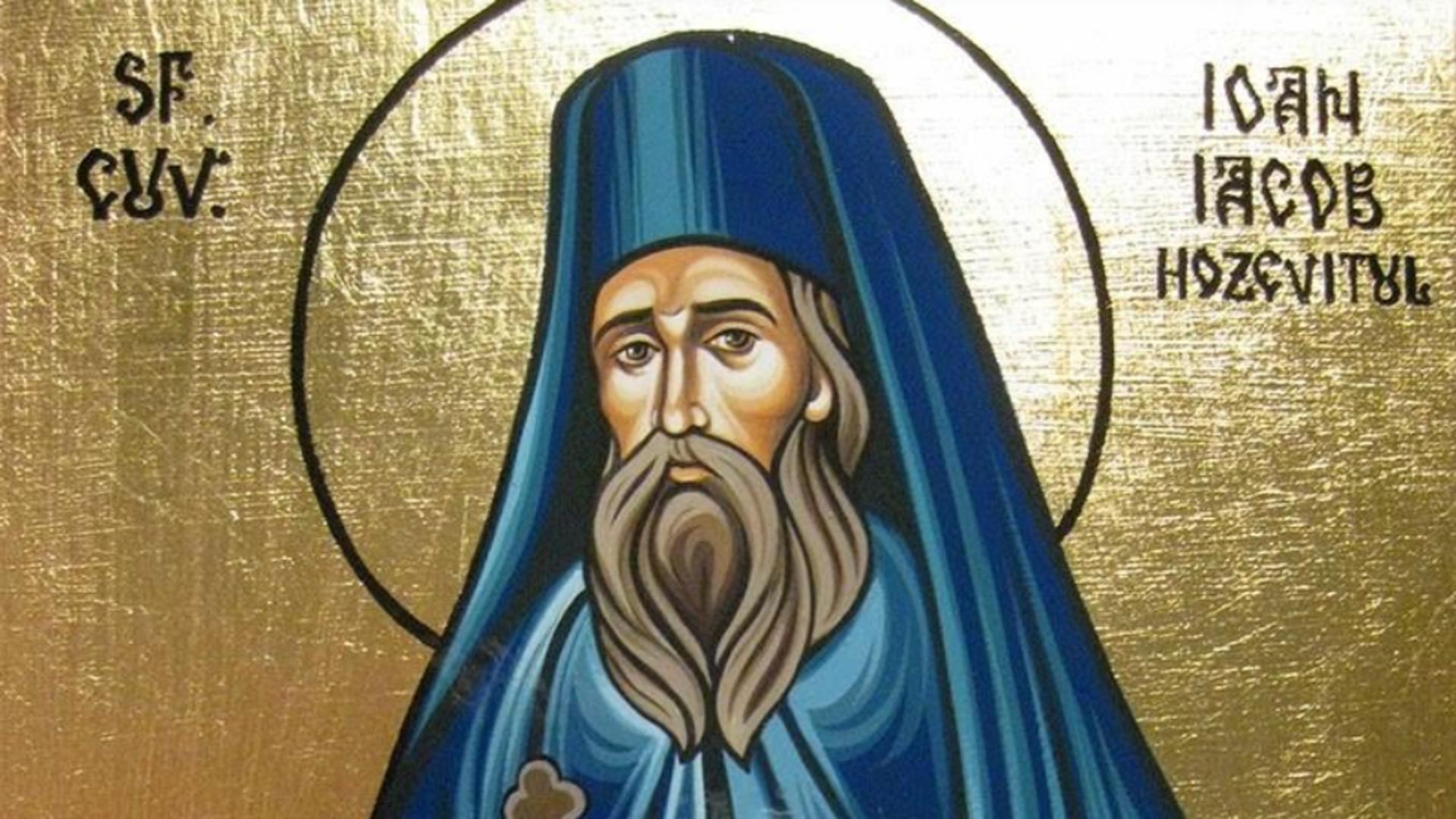 Sfântul Cuvios Ioan Iacob de la Neamţ (Hozevitul) este pomenit în calendarul creştin ortodox în ziua de 5 august