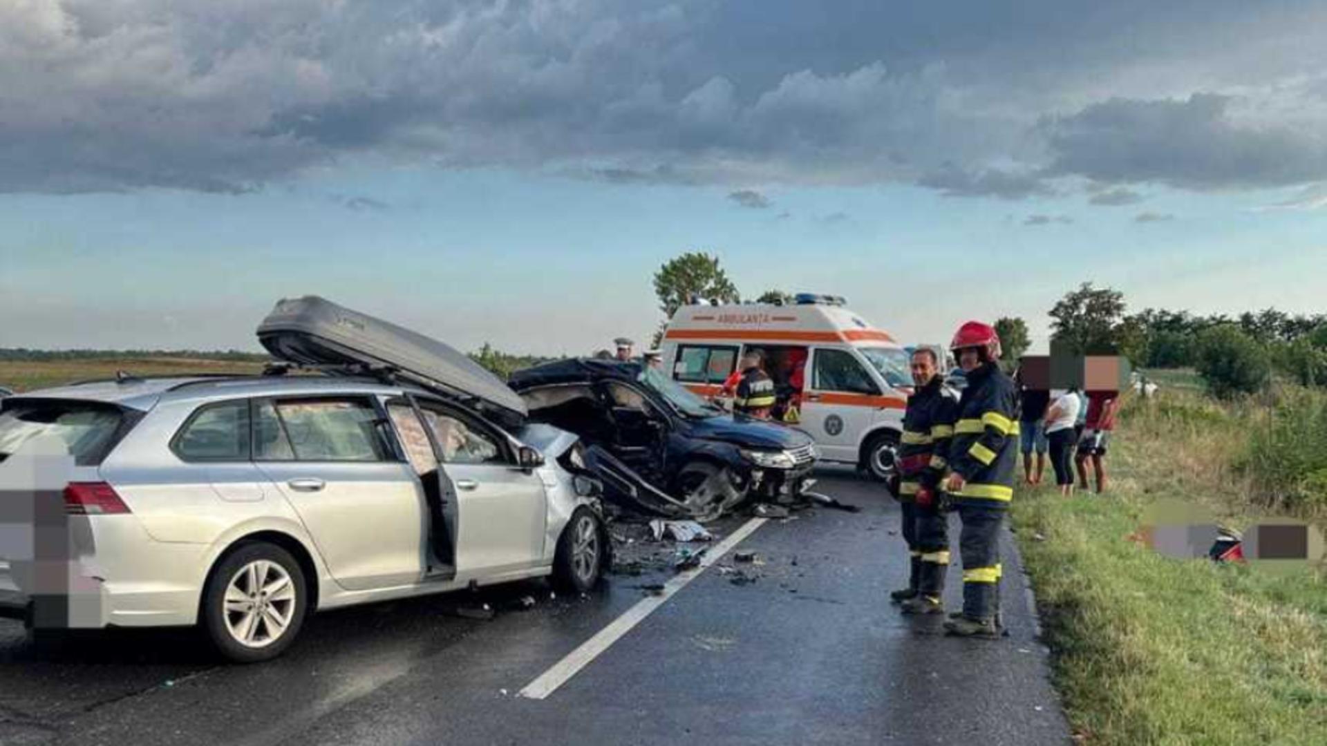 Accident grav între Ialomția și Buzău – Un mort și trei răniți