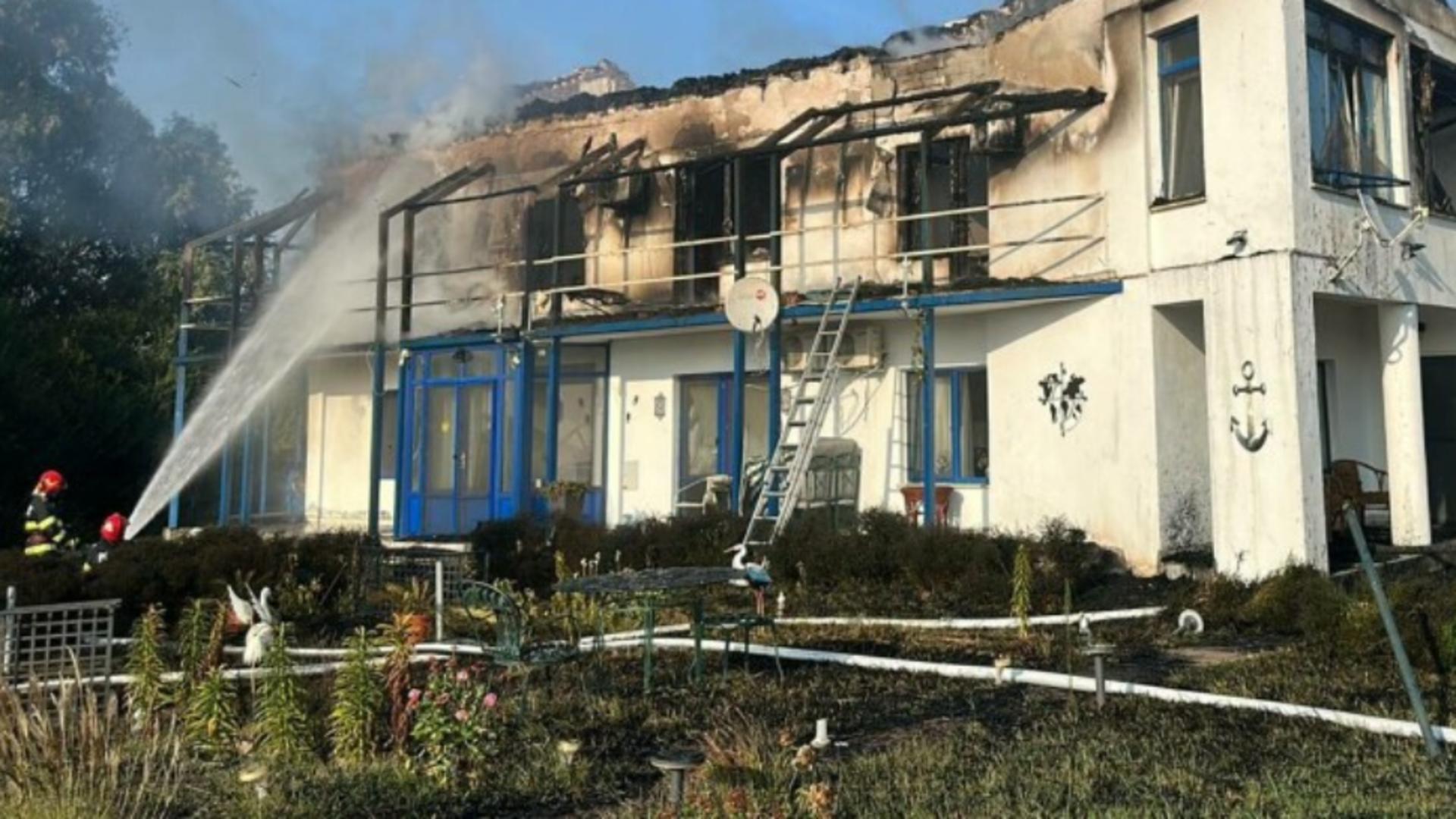 Miron Mitrea, despre cel care a incendiat casa de vacanță din Deltă: „Era angajat în zonă, n-a avut nicio neînțelegere. Era foarte beat”