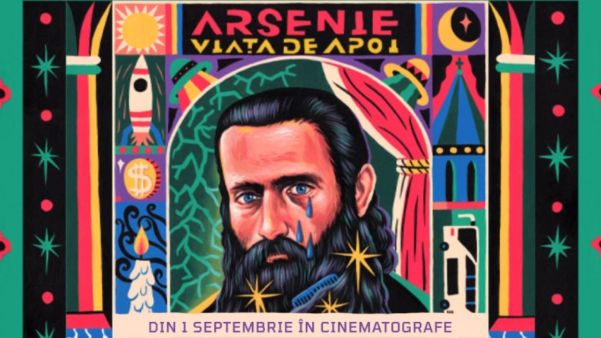 Afisul filmului Arsenie, viața de apoi, regizat de Alexandru Solomon