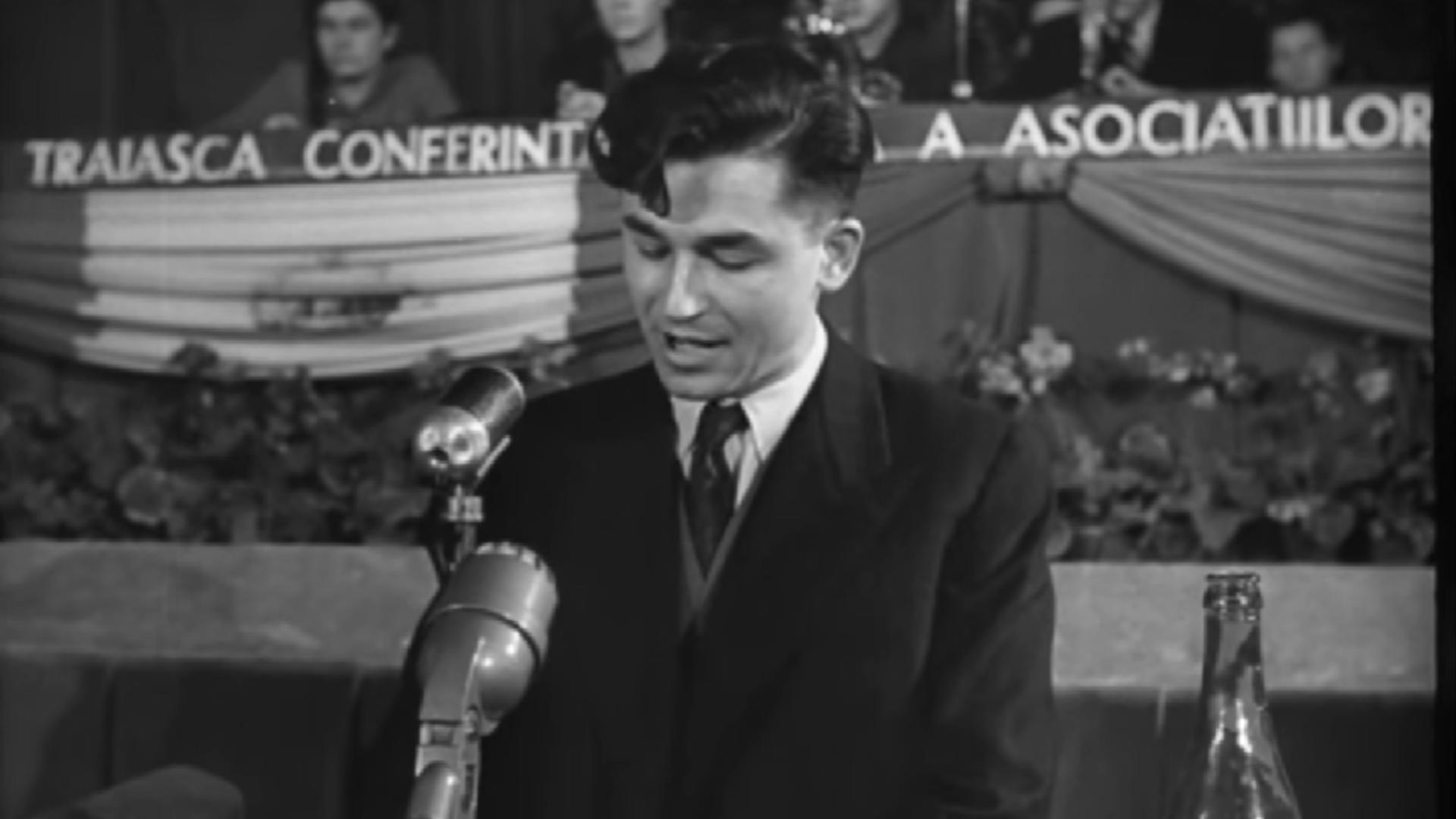 Ion Iliescu în 1957 (Cineclic)