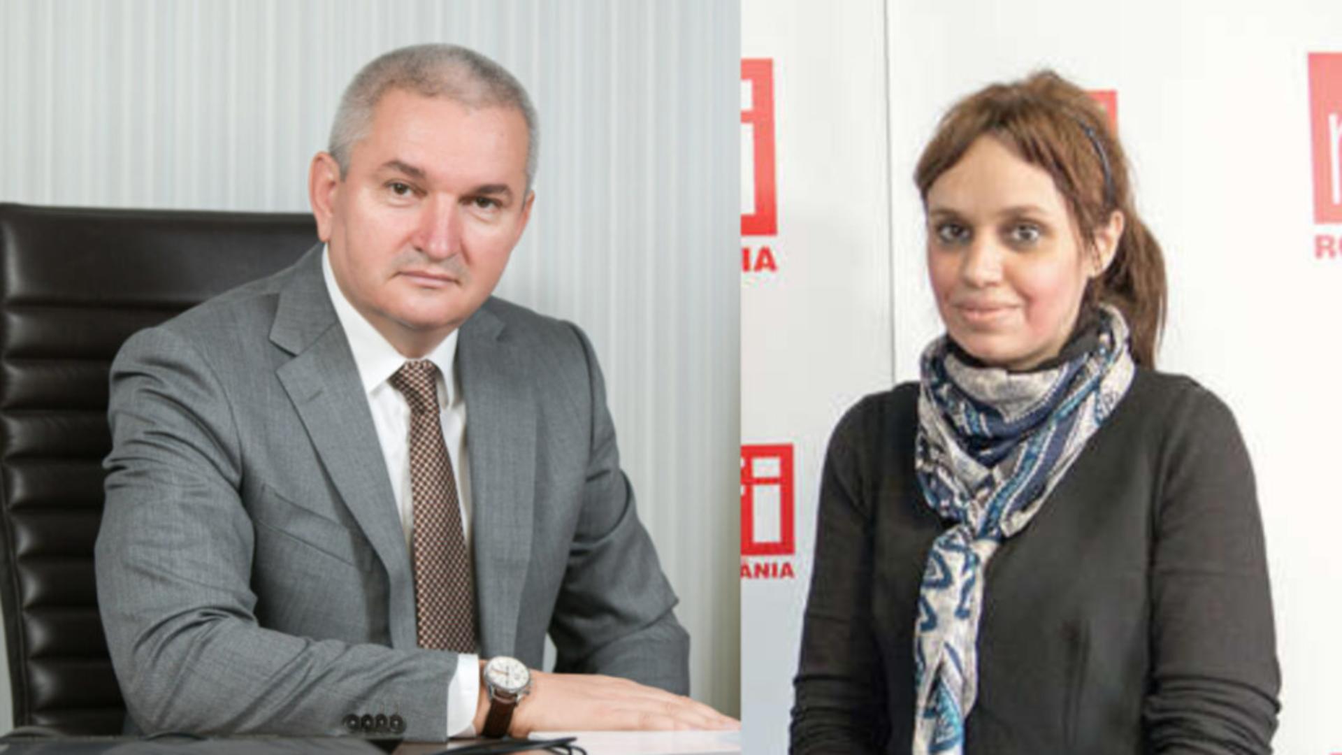 Nicu Marcu (președintele ASF) și Anca Veerescu (FGA)