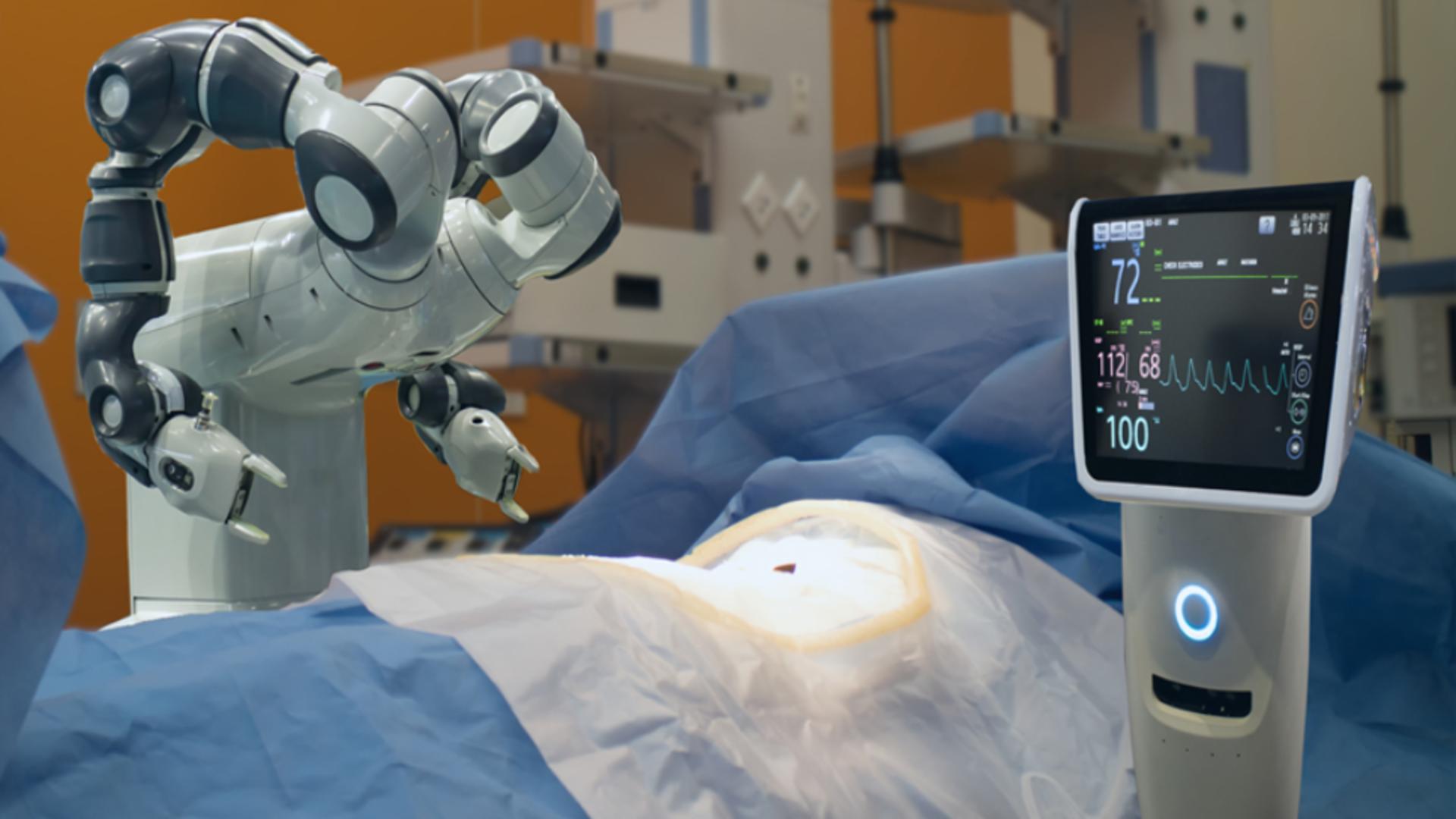 Renumitul chirurg Irinel POPESCU a afirmat recent că roboții reprezintă viitorul (foto: Katie Gertler, Washington University School of Medicine)