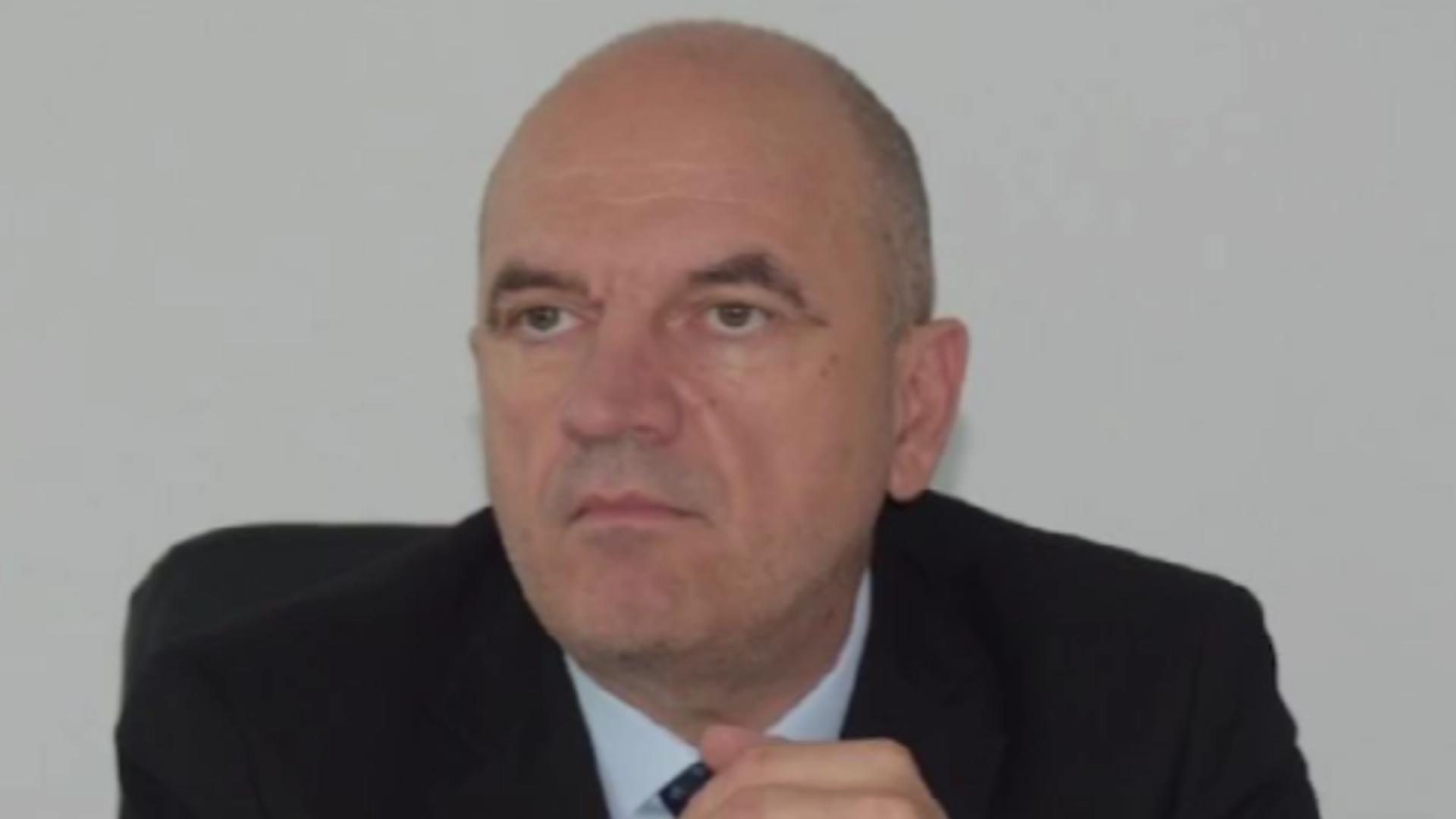 Angel Călin, fost manager la spitalul din Botoșani/ Captură video 