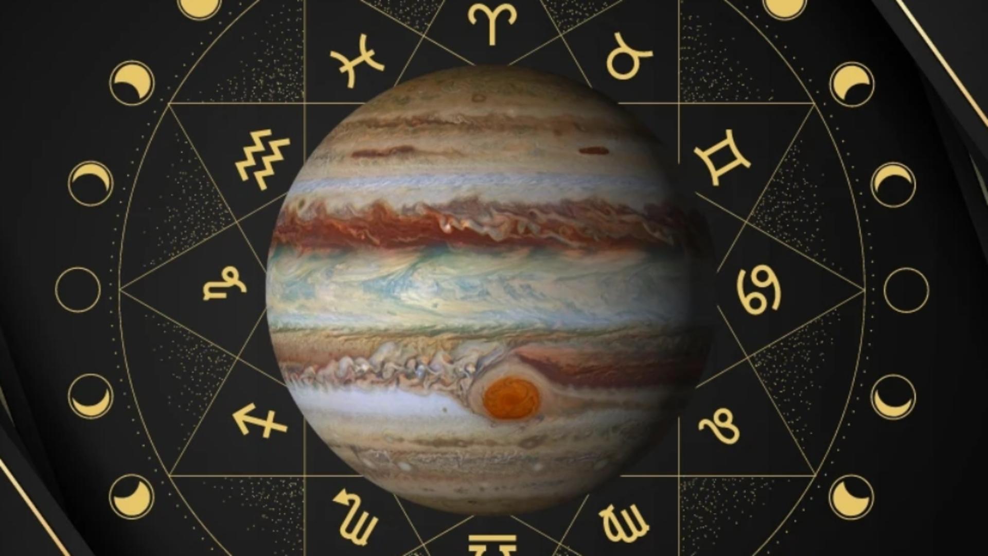 Horoscop special: Planeta norocului, Jupiter, intră în retrograd. Ce zodii vor avea lipici la bani în următoarele patru luni