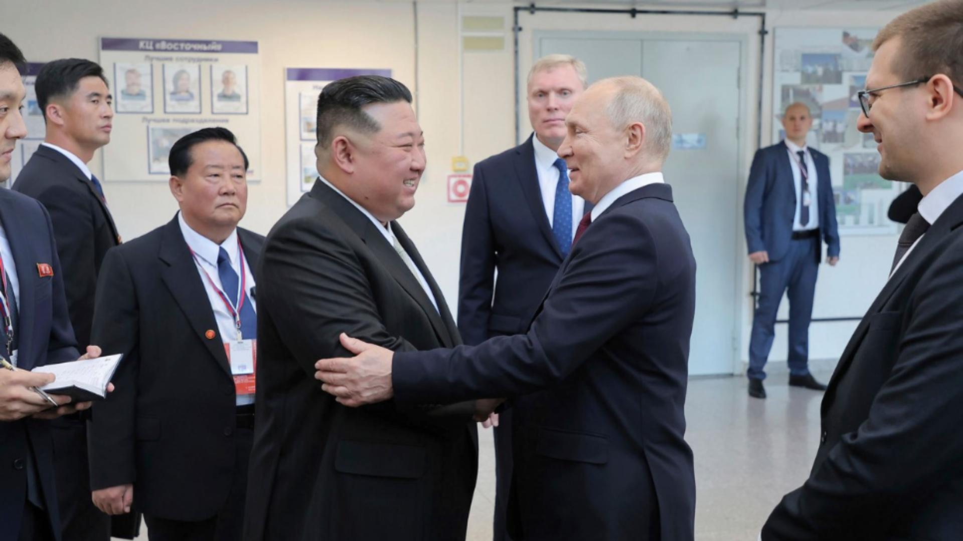 Kim-Putin, întâlnirea ultimilor dictatori. Foto/Profimedia