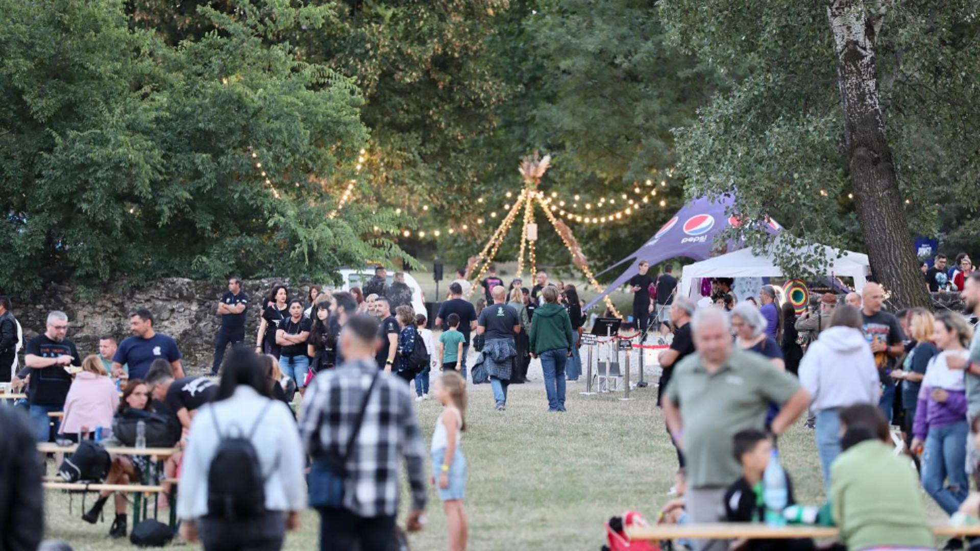 Participanți la un festival rock, prinși cu substanțe interzise. Foto/LaRock festival