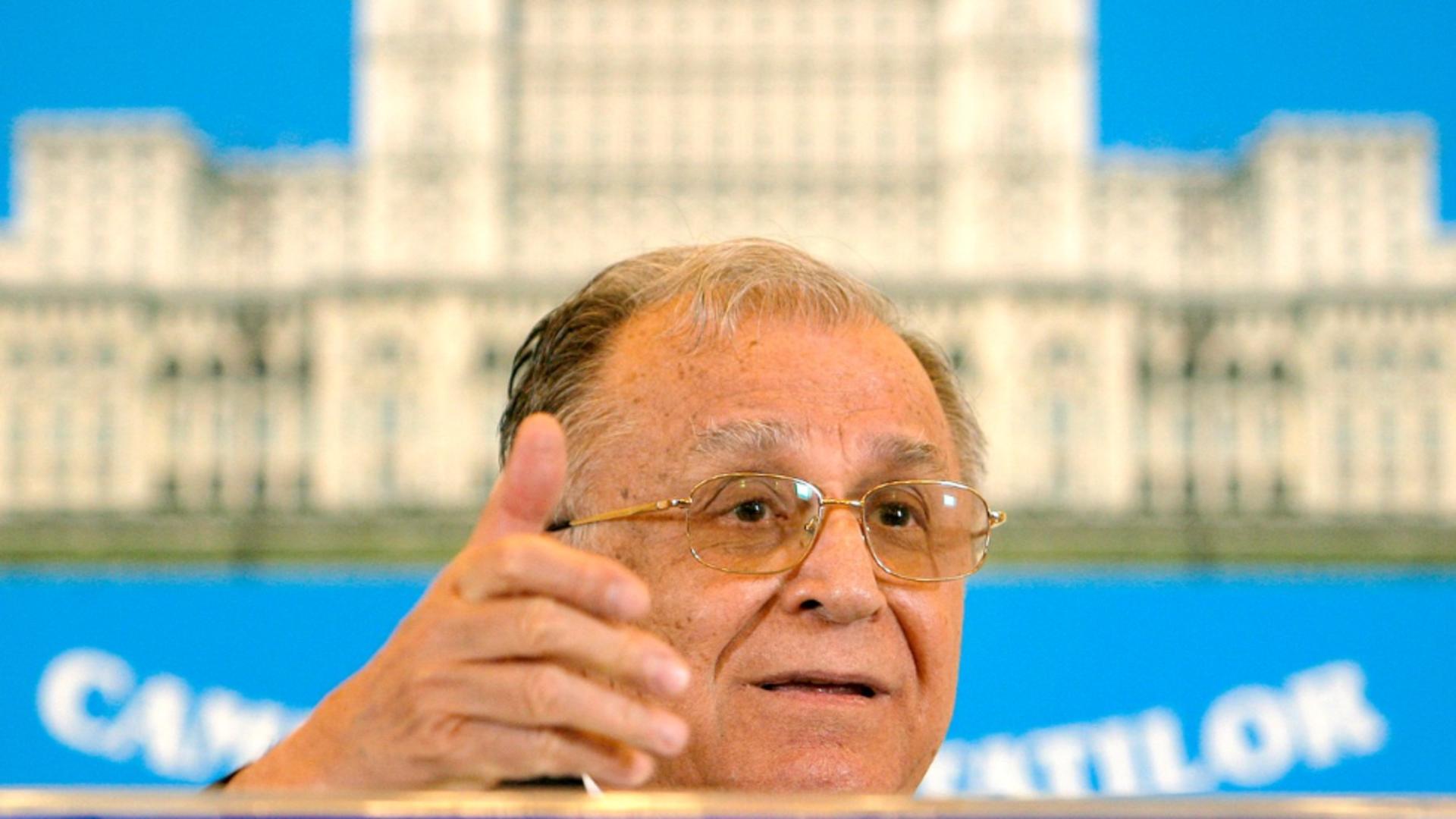Ion Iliescu în 2007. Fostul președinte este trimis în judecată în Dosarul Revoluției (Profimedia)