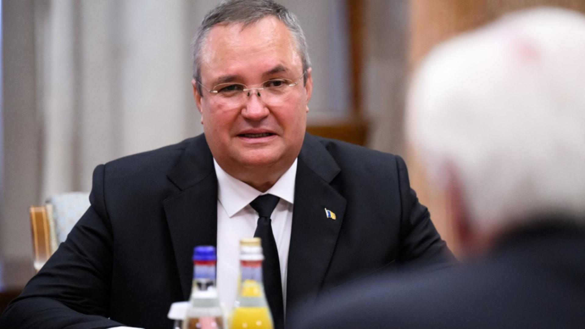 Nicolae Ciucă, face apel la moderație cu măsurile fiscale: „Să facem în aşa fel încât să nu le dăm în cap firmelor românești”