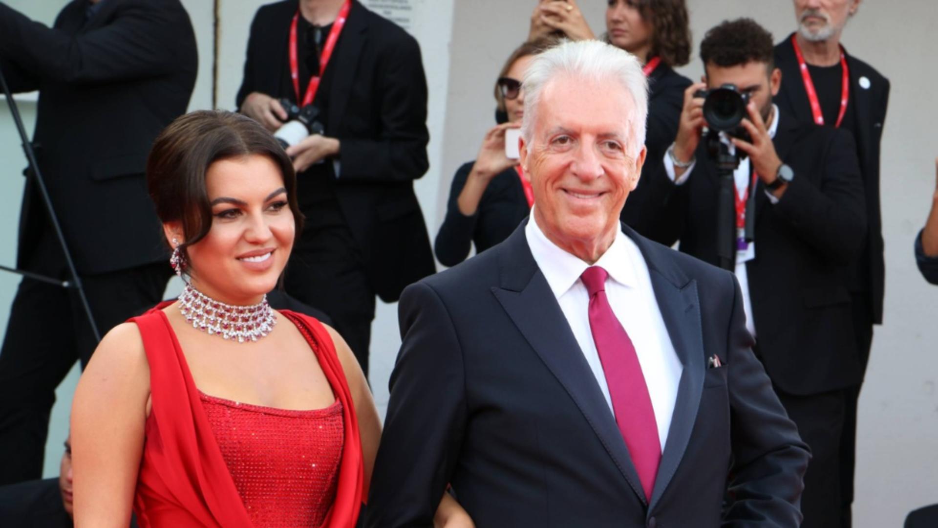 Româncă măritată cu unul dintre cei mai bogați italieni, apariție de senzație la Festivalul de Film de la Veneția