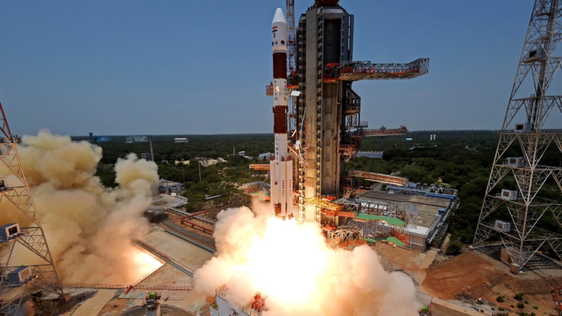 Racheta Aditya-L1 trimisă de India spre soare.  Foto: Profimedia